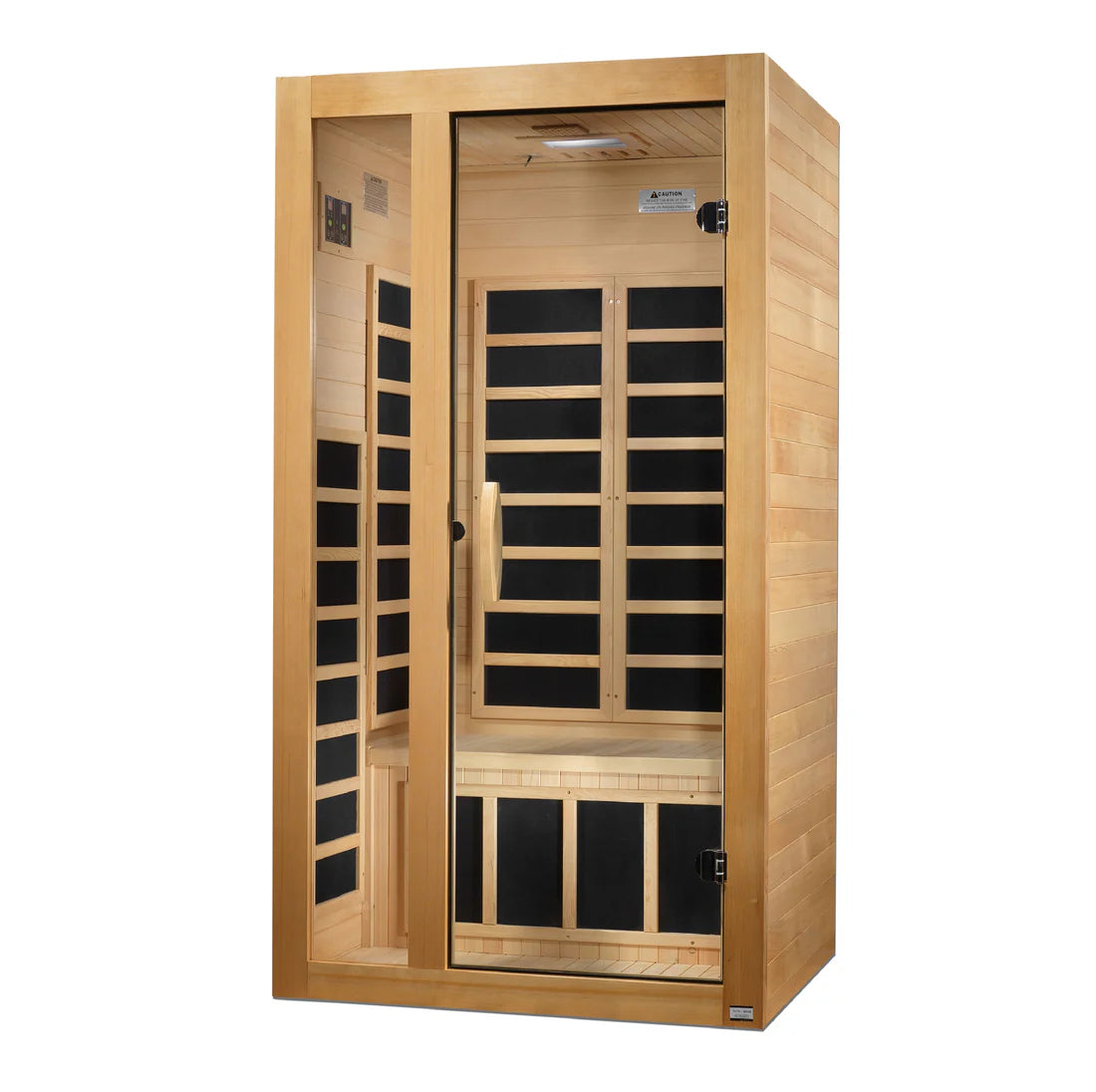 Dynamic Gracia Elite 1 Person Ultra Low EMF Far Infrared Sauna DYN-6119-01 Elite