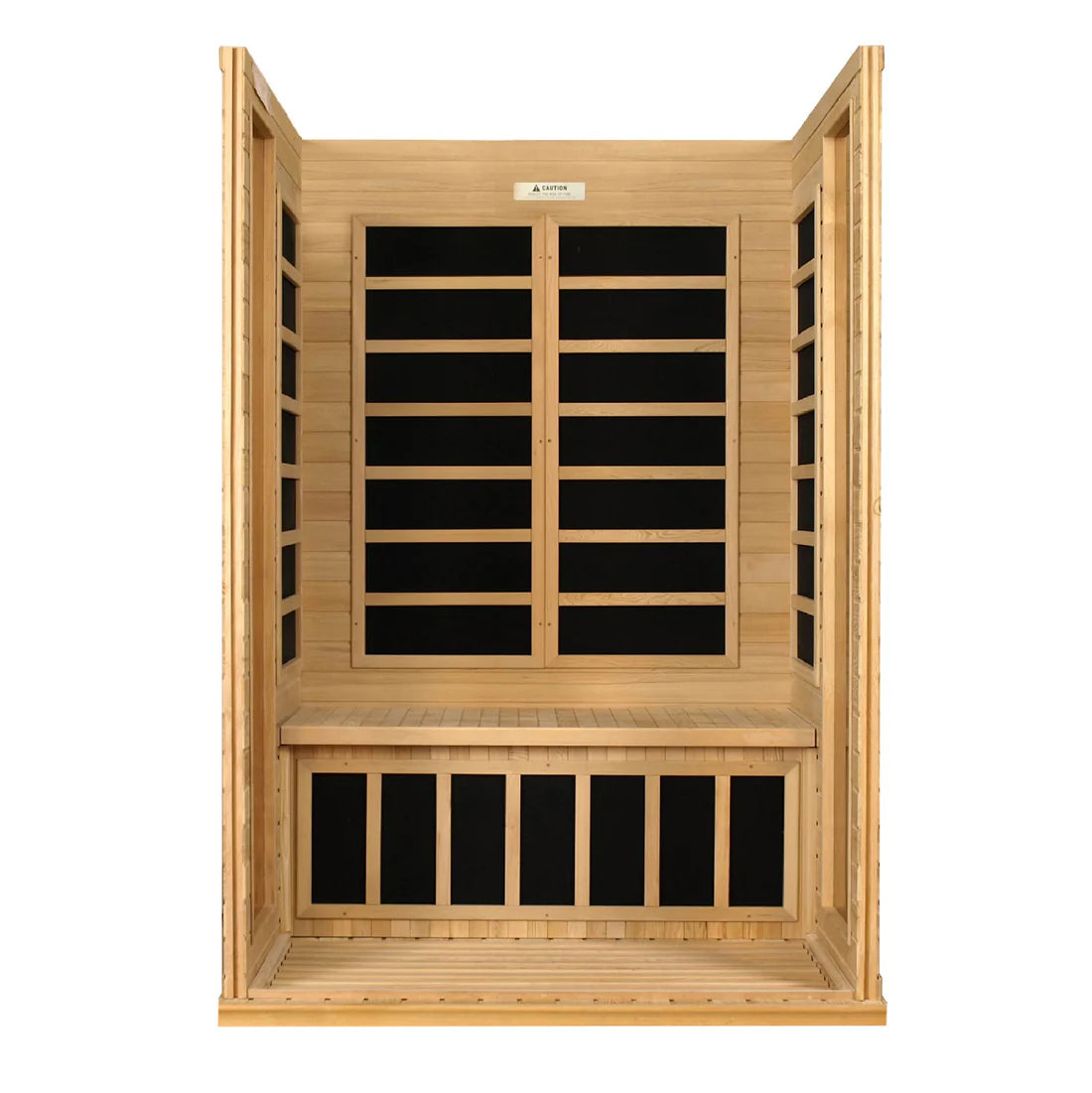 Dynamic "Versailles" 2 Person Ultra Low EMF Far IR Sauna (DYN-6202-03 Elite)
