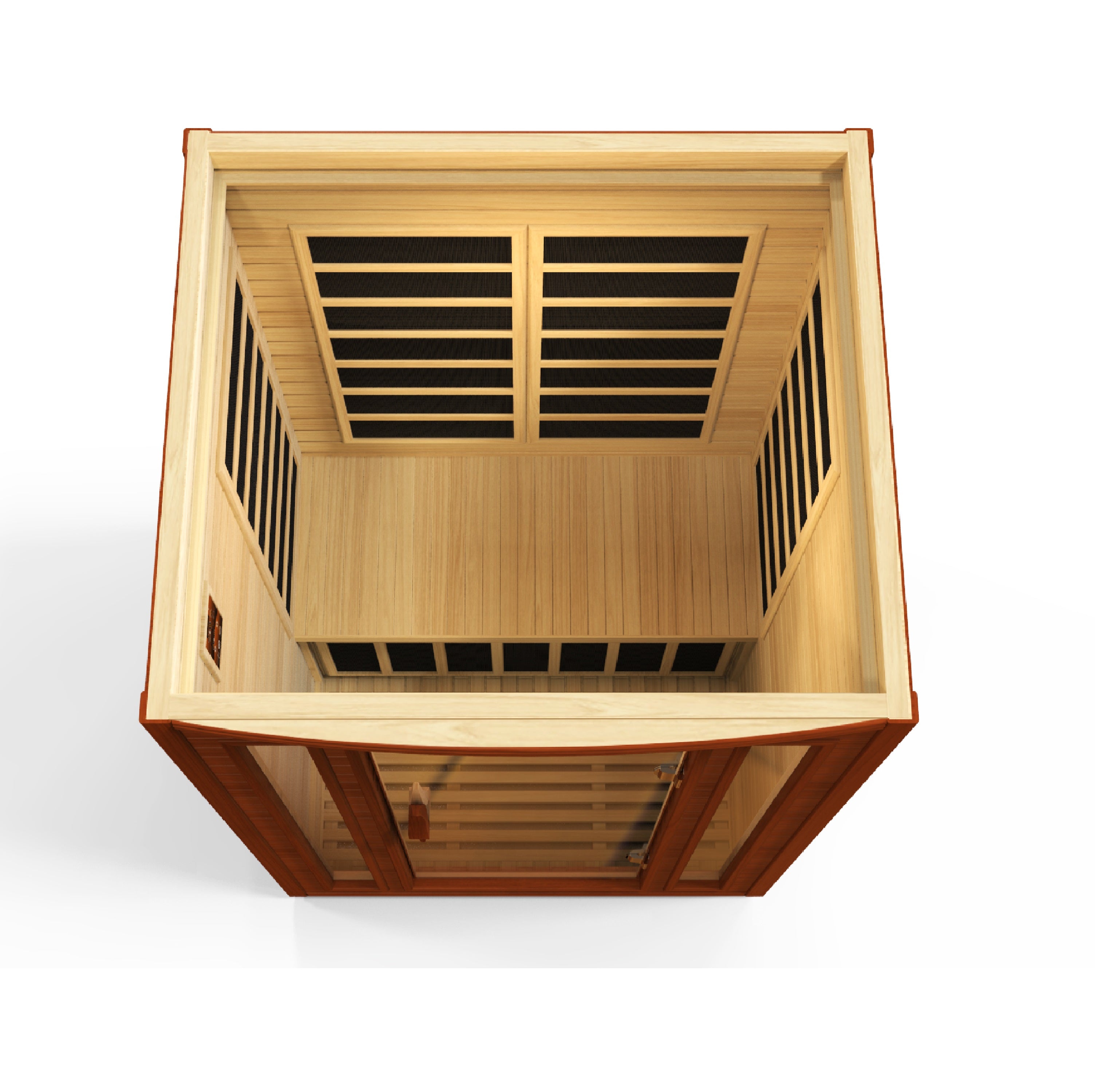 Dynamic San Marino Elite 2 Person Ultra Low EMF Far Infrared Sauna DYN-6206-01 Elite
