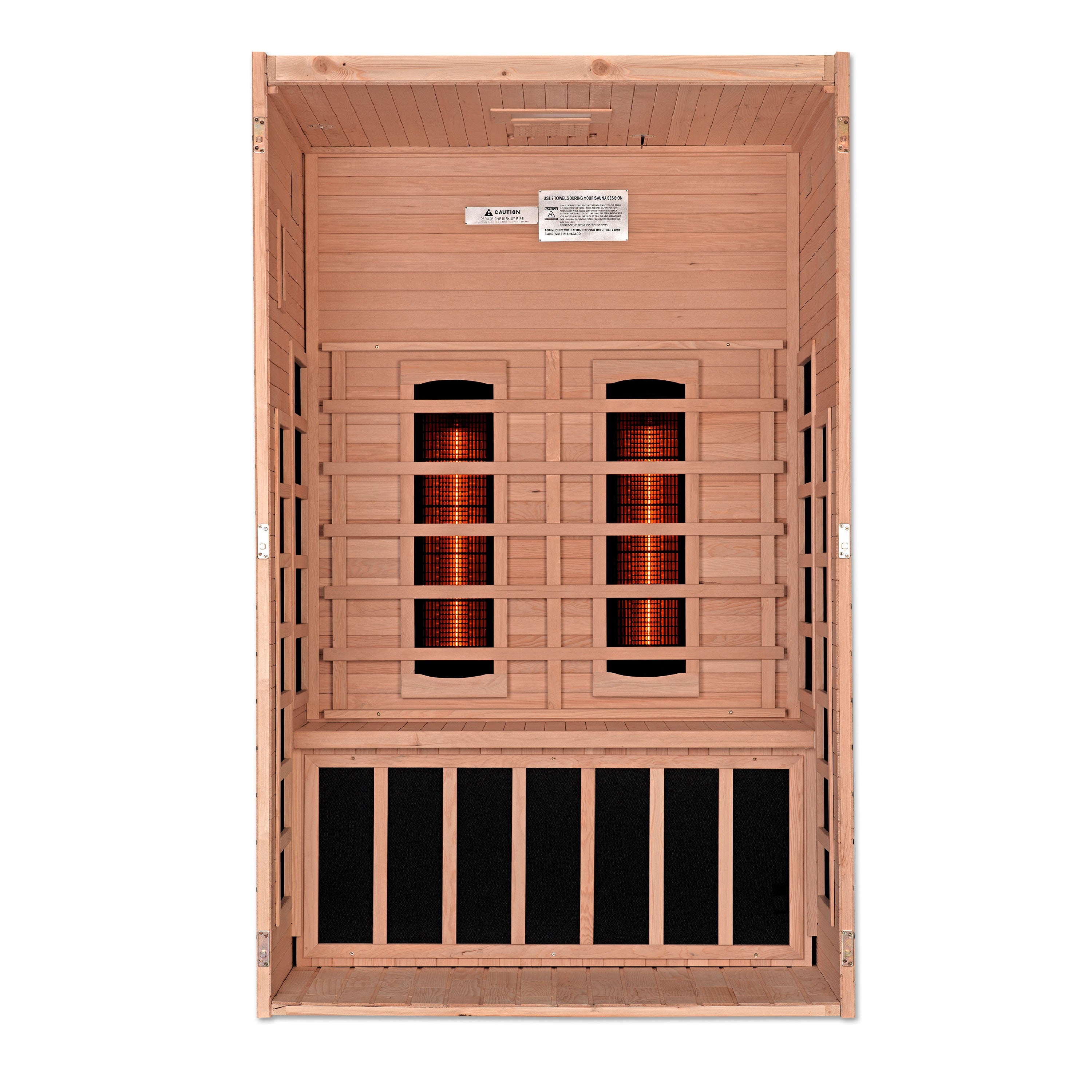 Dynamic Santiago 2 Person Full Spectrum Near Zero EMF Infrared Sauna DYN-6209-03 FS