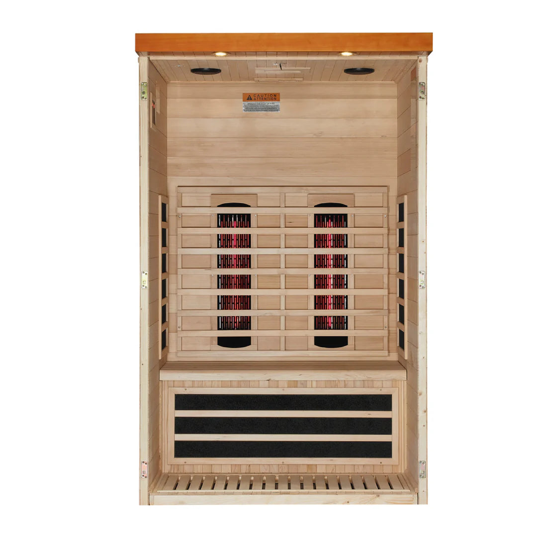 Dynamic "Llumeneres" 2 Person Full Spectrum Nero Zero EMF FAR IR Sauna (DYN-6215-03 FS)