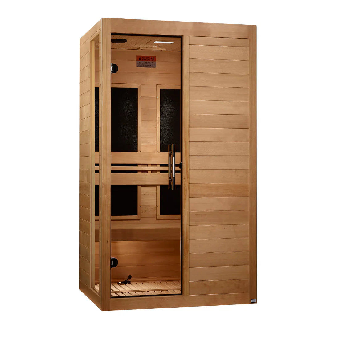 Dynamic "Lucca" 2 Person Low EMF FAR IR Sauna (DYN-6215-05)