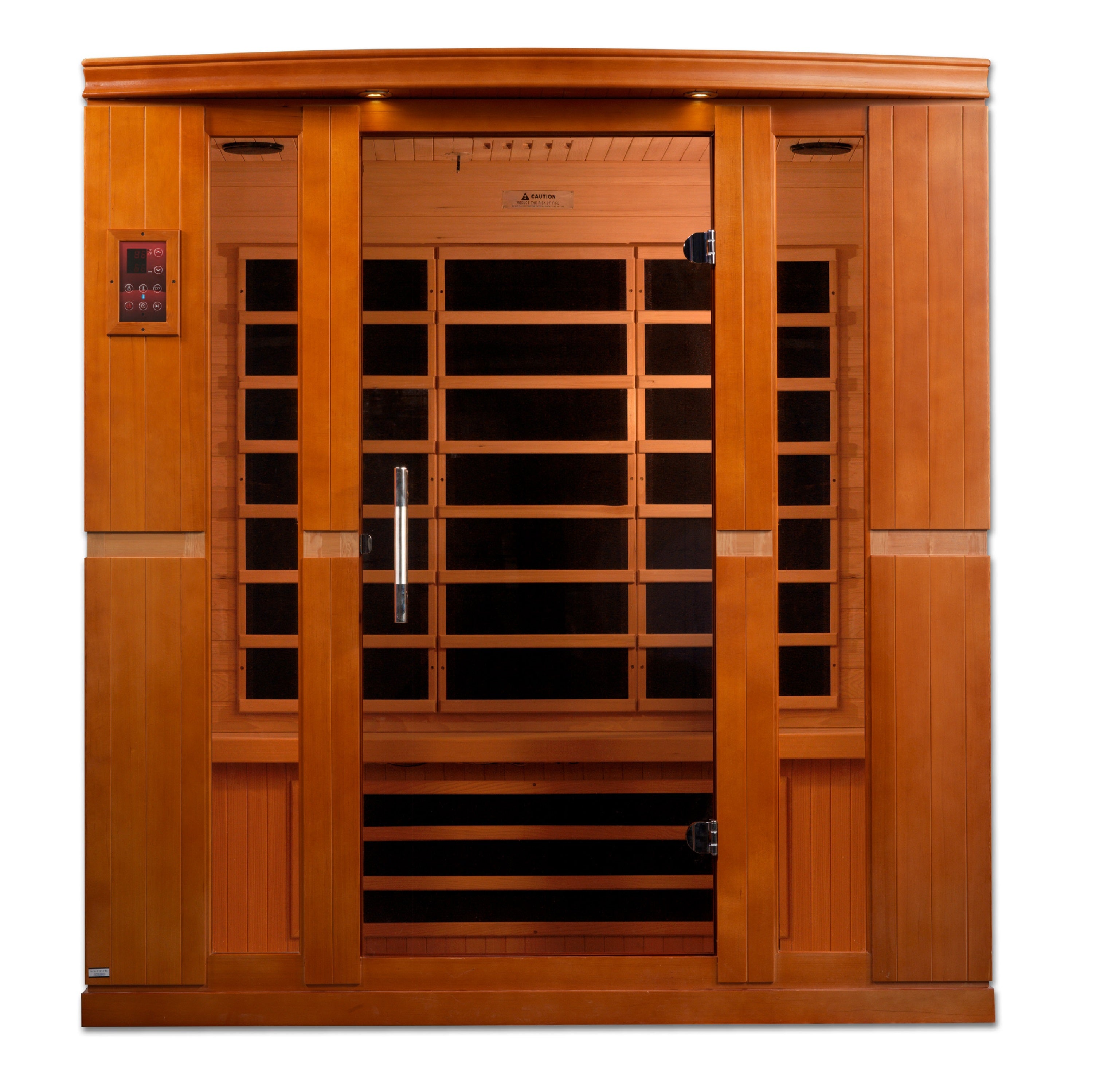 Dynamic "Bergamo" 4 Person Low EMF Far IR Sauna (DYN-6440-01)