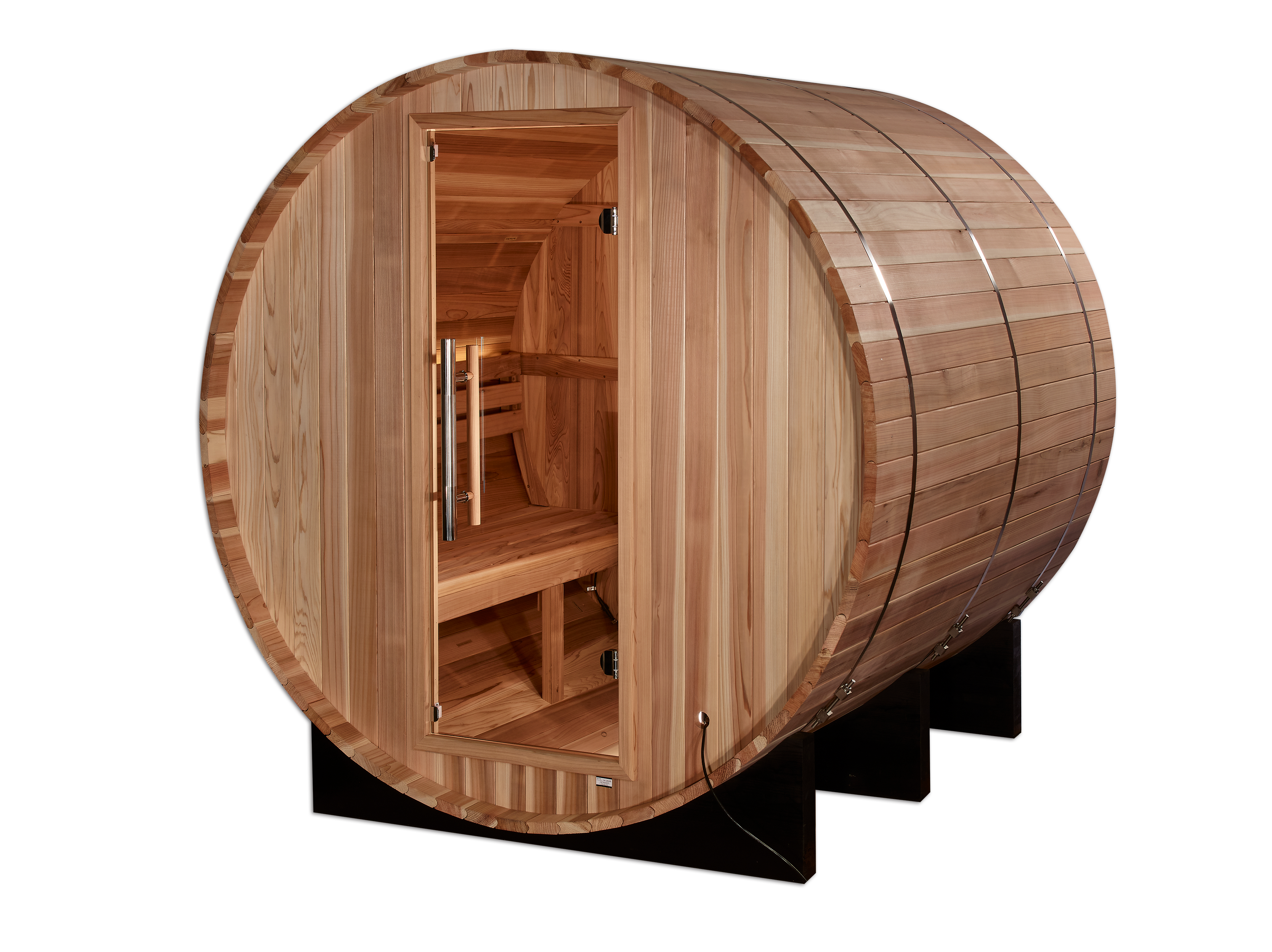 Golden Designs "Arosa" 4 Person Barrel Traditional Sauna (GDI-B004-01)