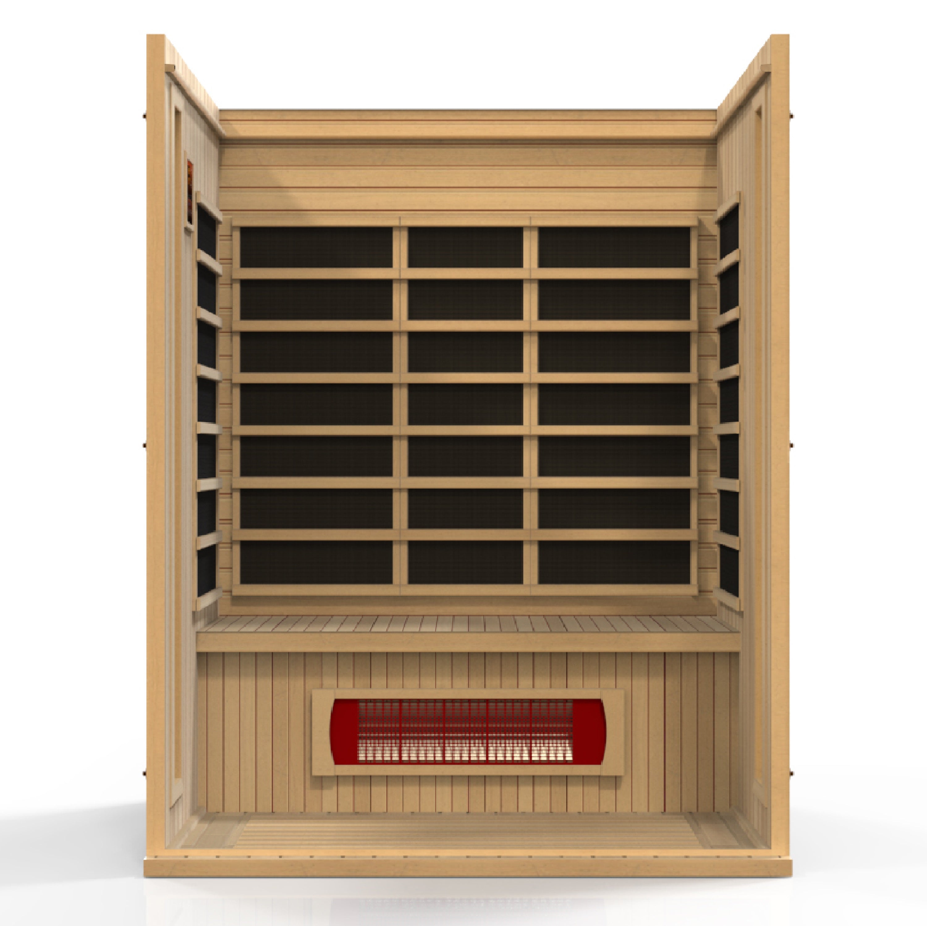 Maxxus "Trinity" Dual Tech 3 person Low EMF FAR IR Sauna (MX-LS3-01)