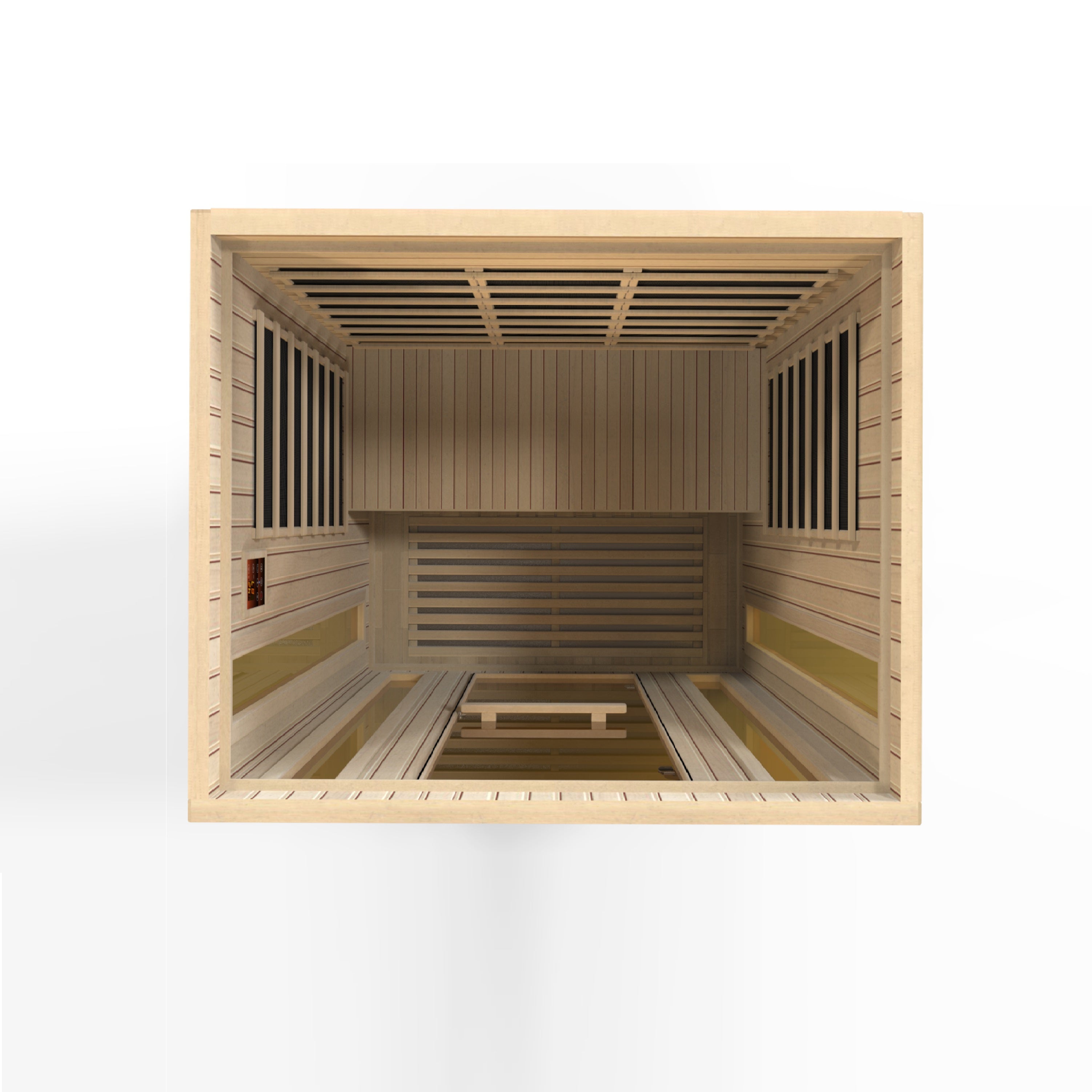 Maxxus "Trinity" Dual Tech 3 person Low EMF FAR IR Sauna (MX-LS3-01)