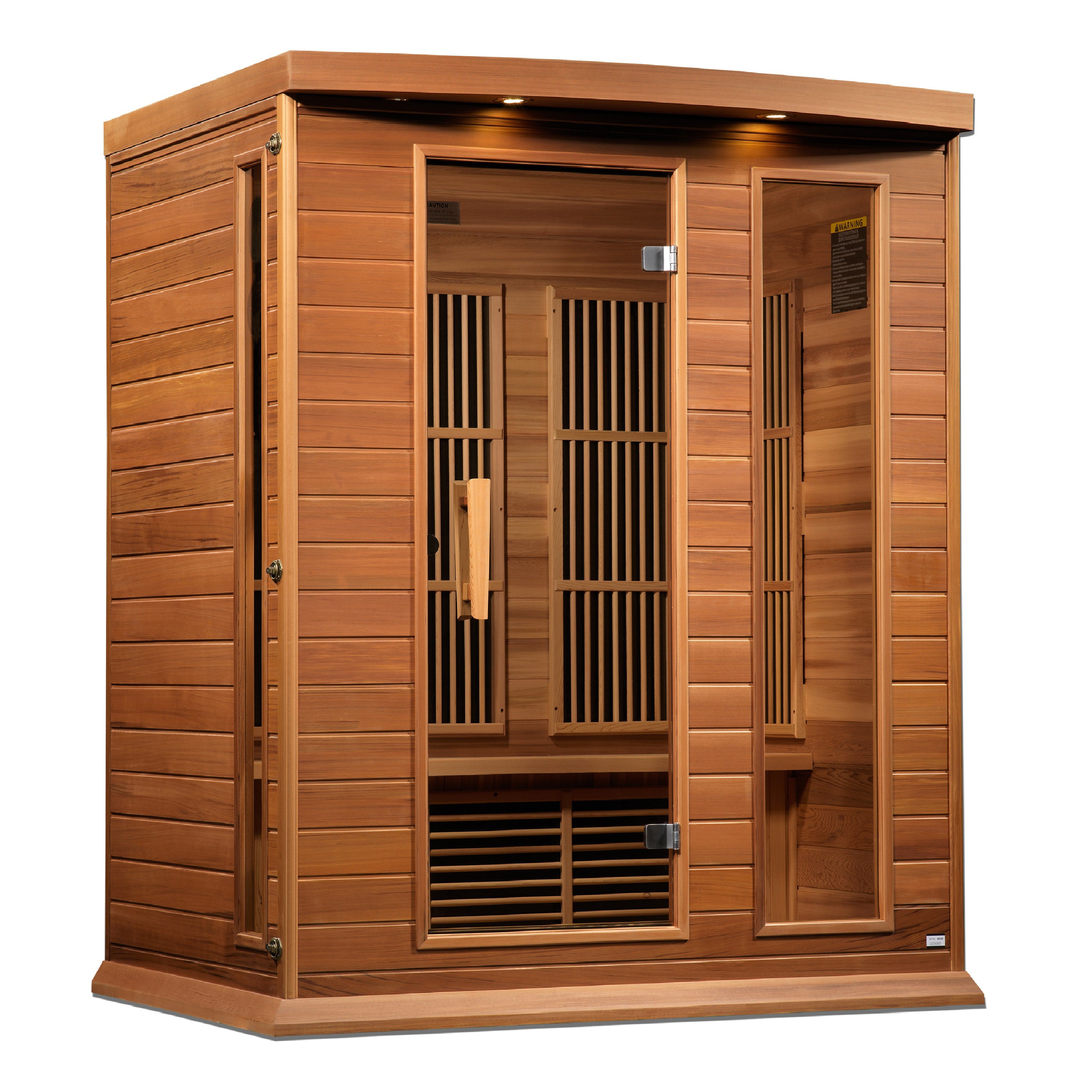 Maxxus 3 Person Low EMF FAR IR Sauna (MX-K306-01-CED)