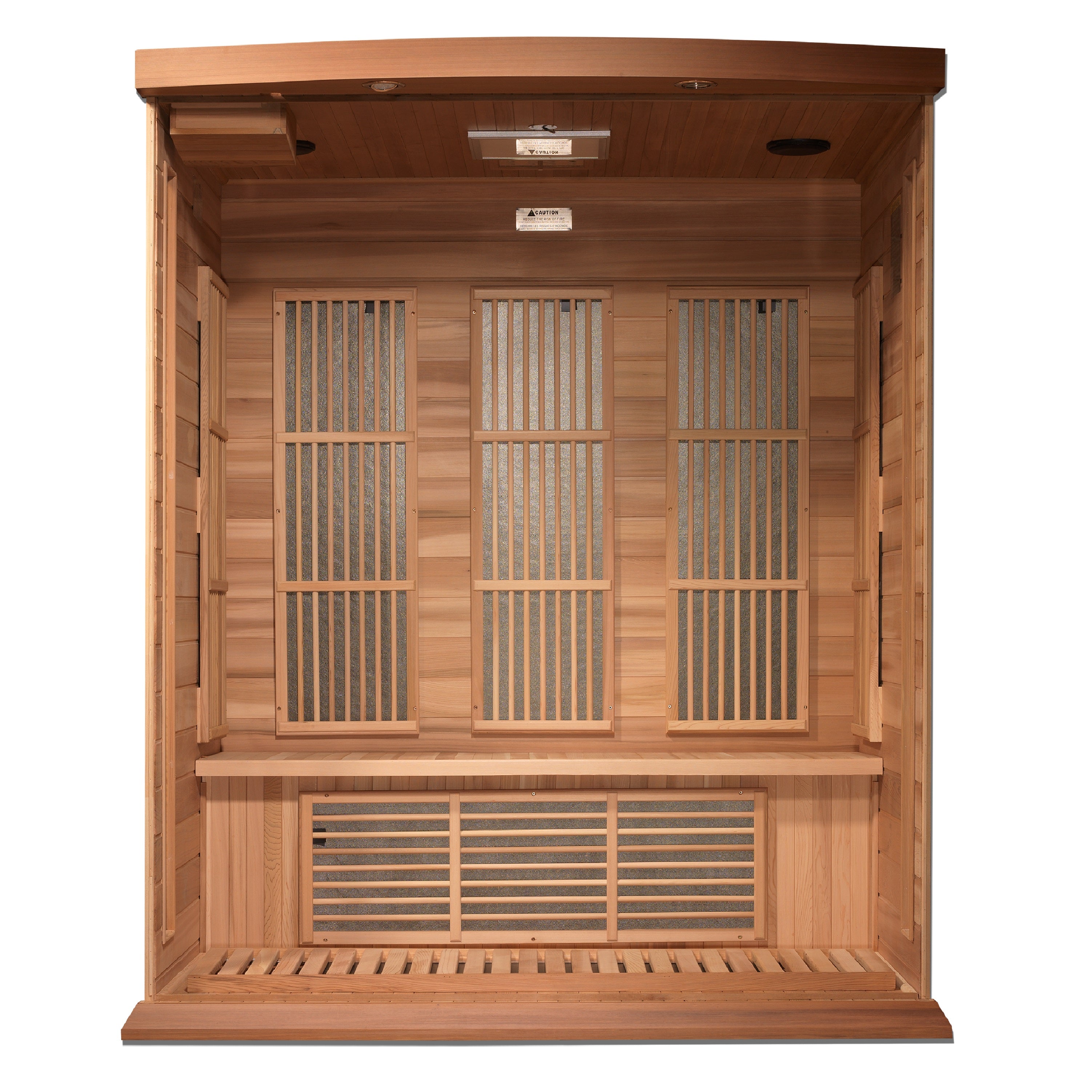 Maxxus "Montilemar" 3 Person Near Zero EMF FAR IR Sauna (MX-K306-01-ZF CED)