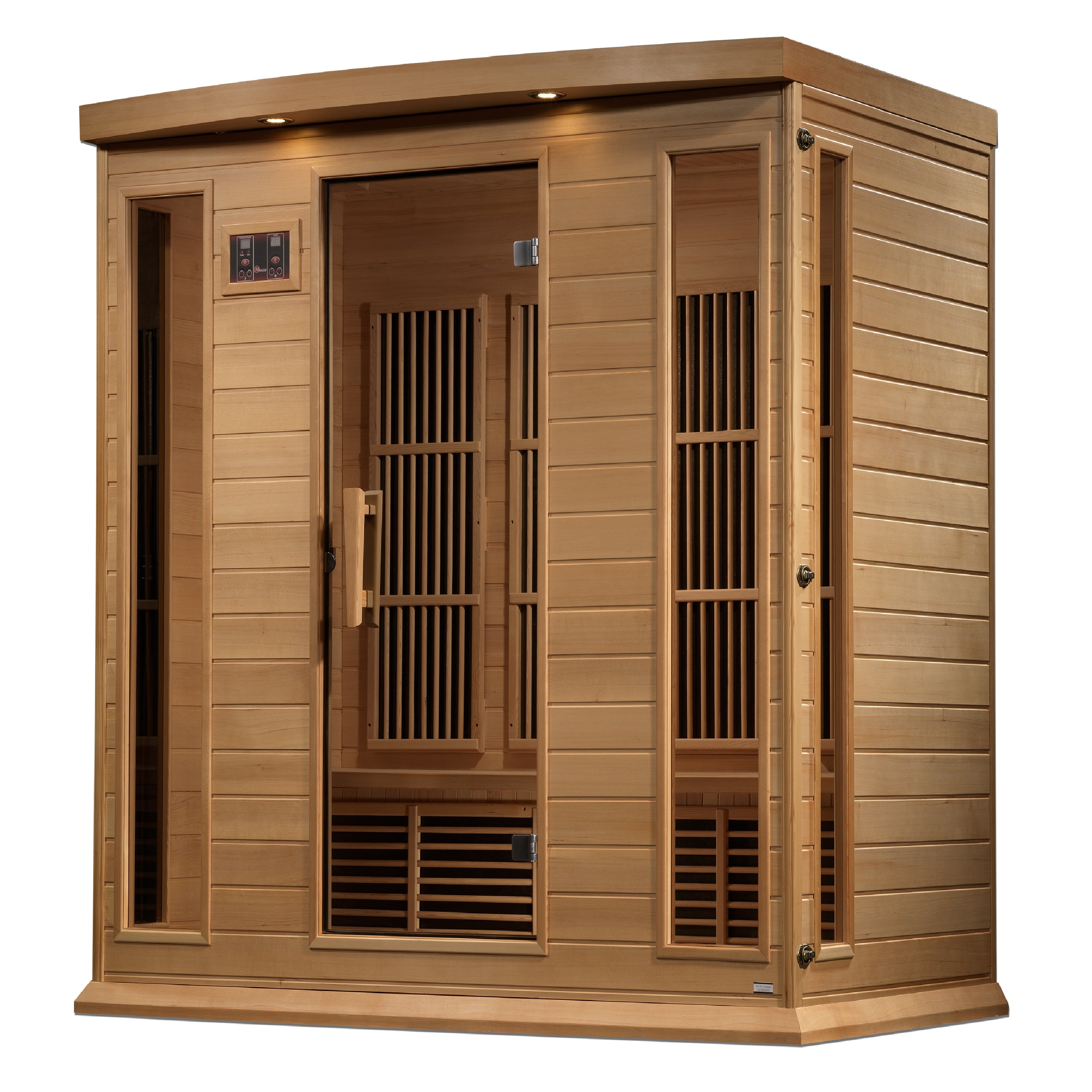 Maxxus "Chaumont" 4 Person Near Zero EMF FAR IR Sauna (MX-K406-01-ZF HEM)