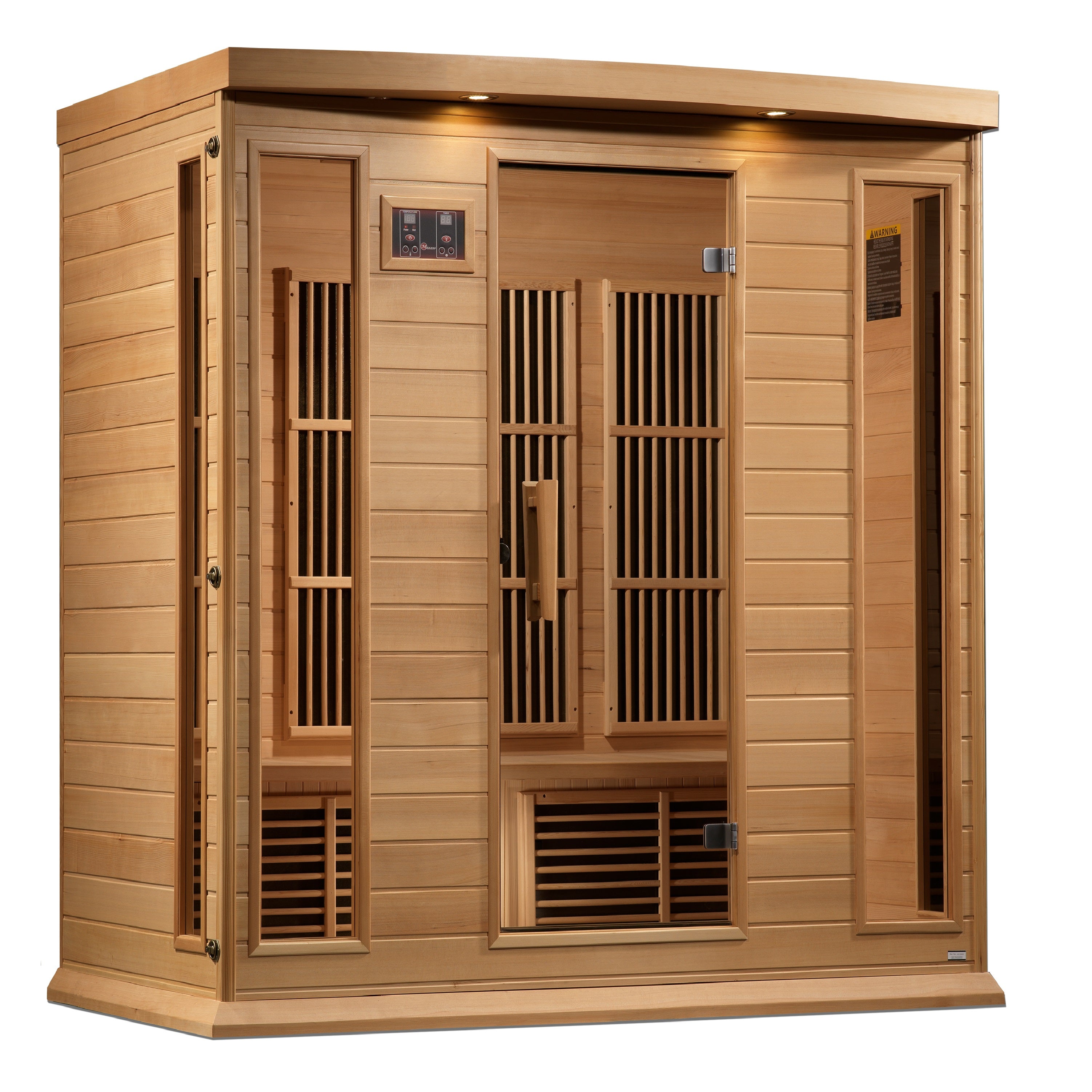 Maxxus "Chaumont" 4 Person Near Zero EMF FAR IR Sauna (MX-K406-01-ZF HEM)
