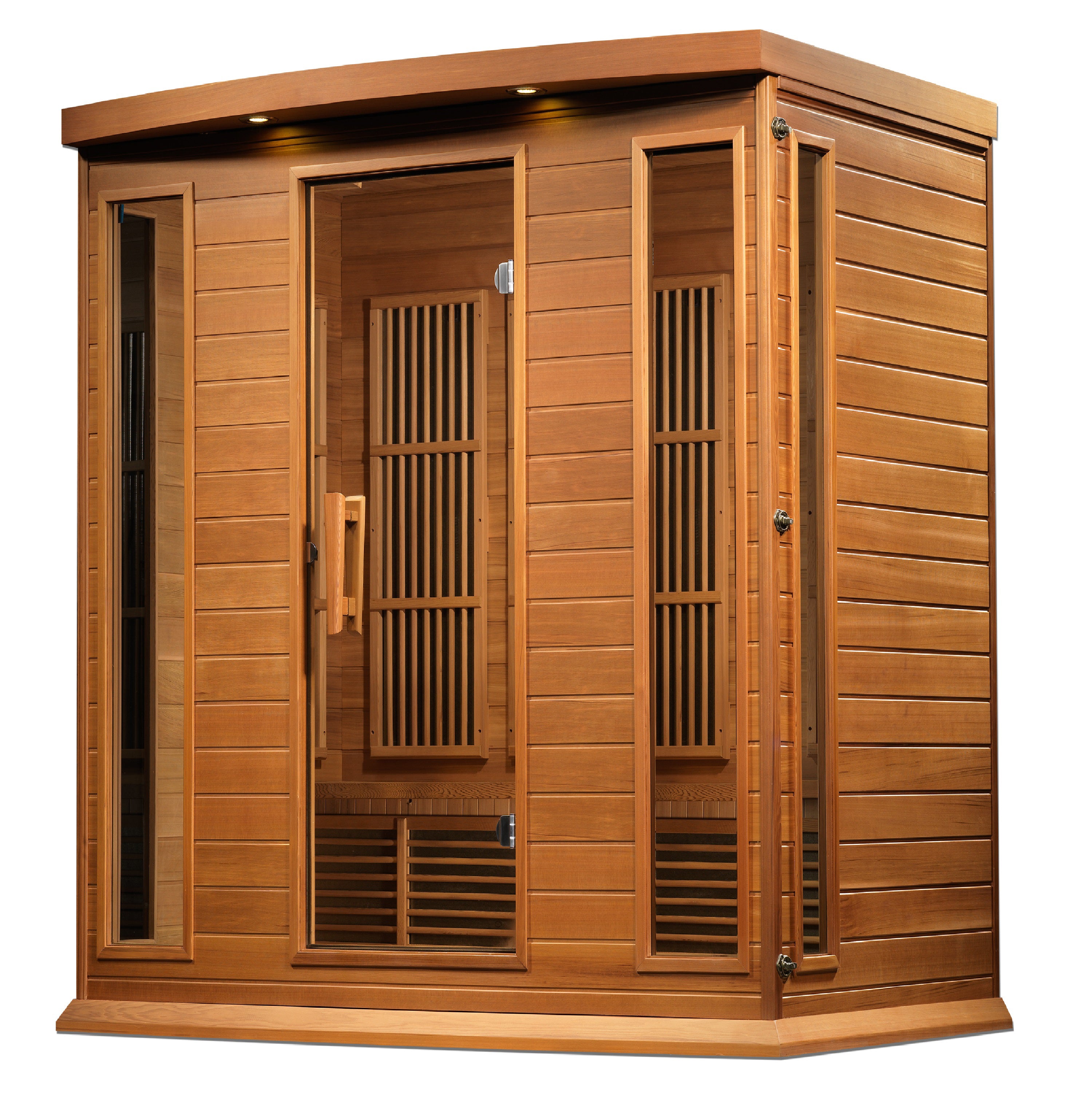 Maxxus "Chaumont" 4 Person Low EMF FAR IR Sauna (MX-K406-01-CED)