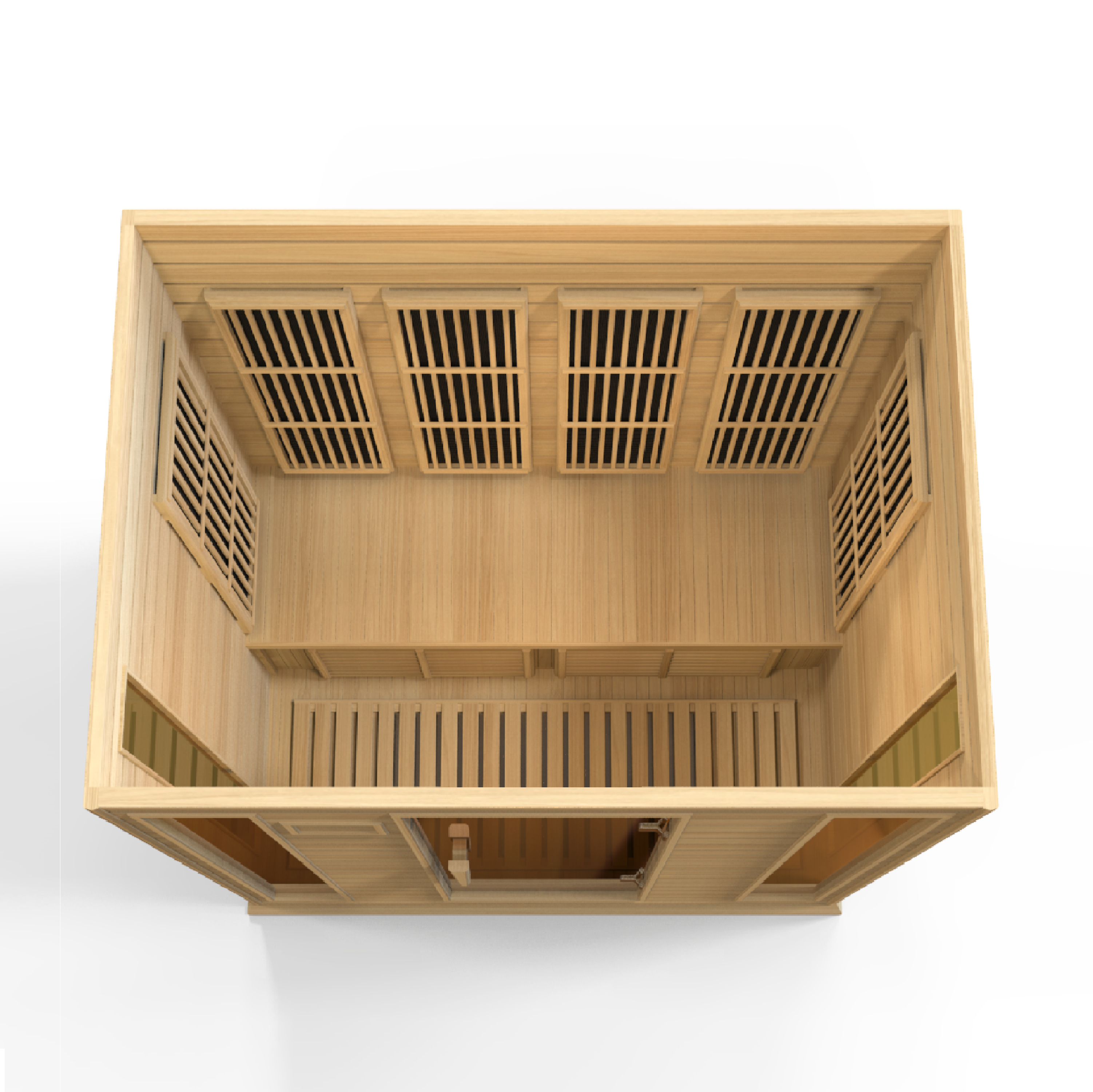 Maxxus "Chaumont" 4 Person Low EMF FAR IR Sauna (MX-K406-01)