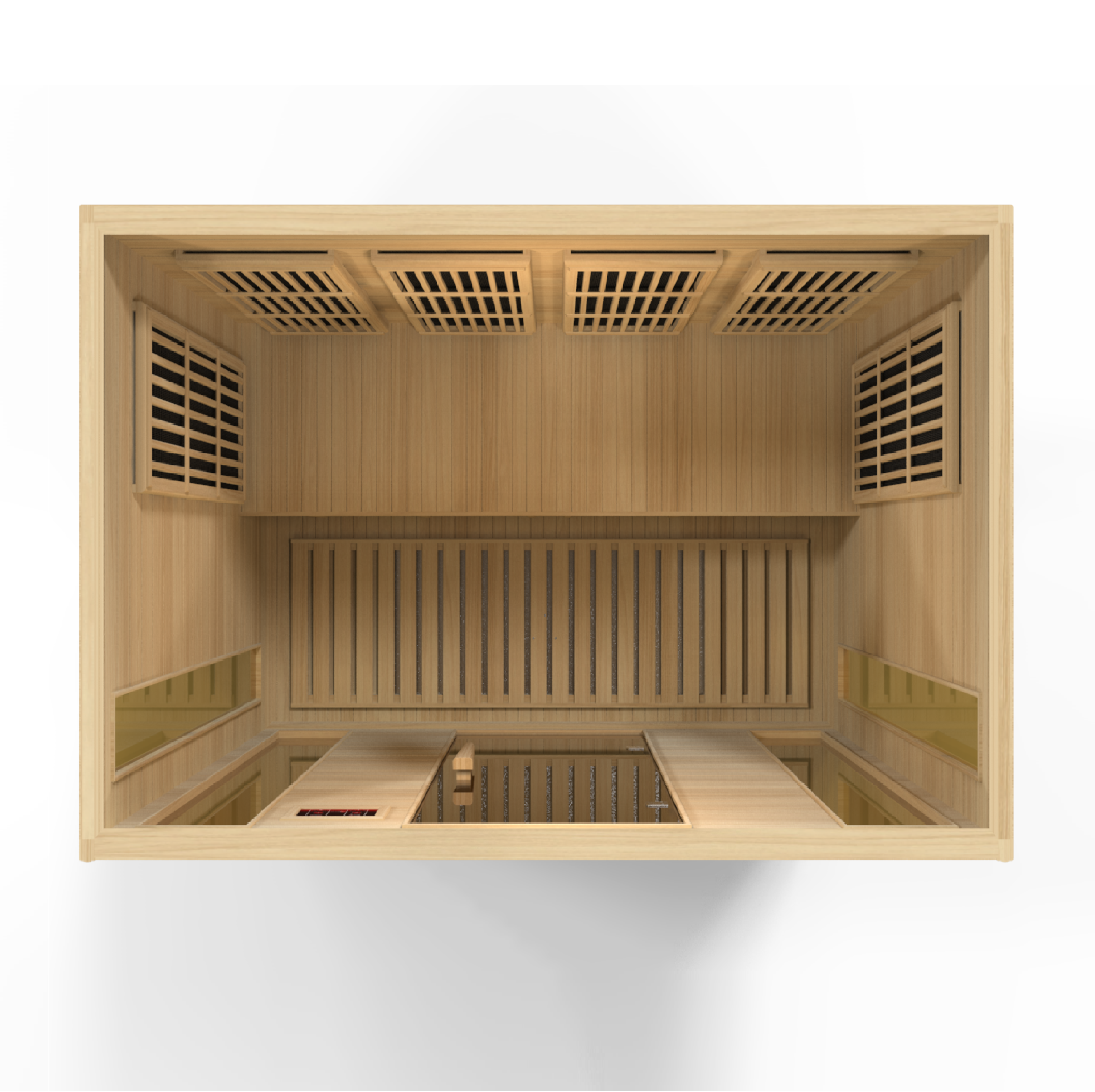 Maxxus "Chaumont" 4 Person Low EMF FAR IR Sauna (MX-K406-01)