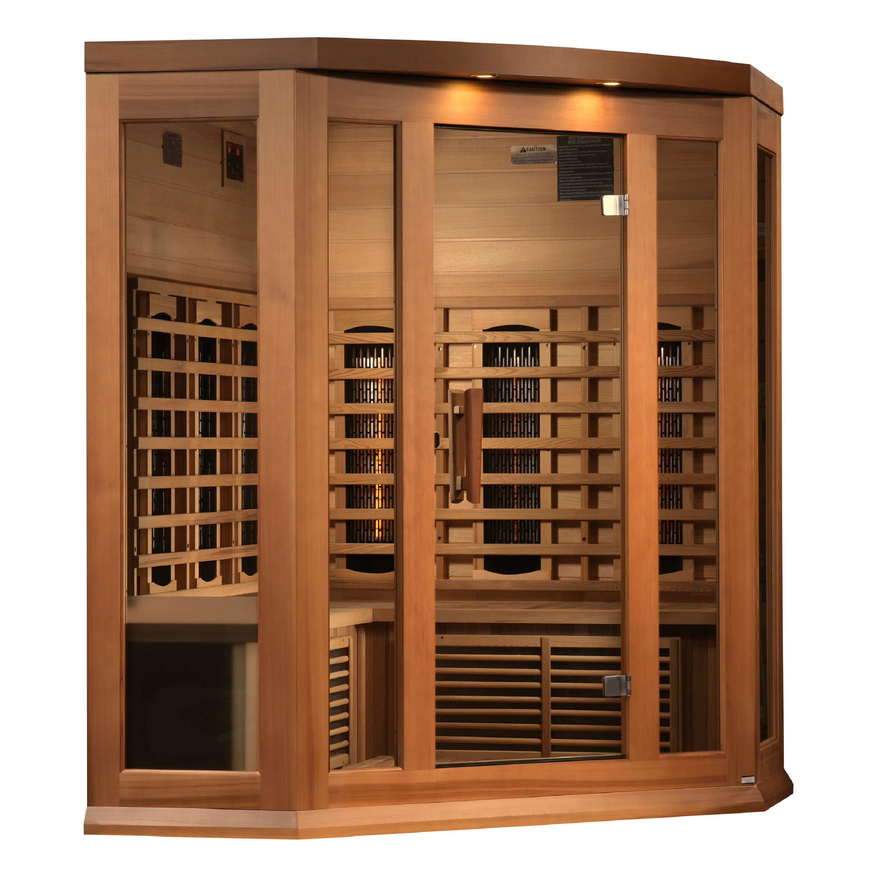 Maxxus "Avignon" 3 Person Full Spectrum IR Sauna (MX-M356-01-FS CED)