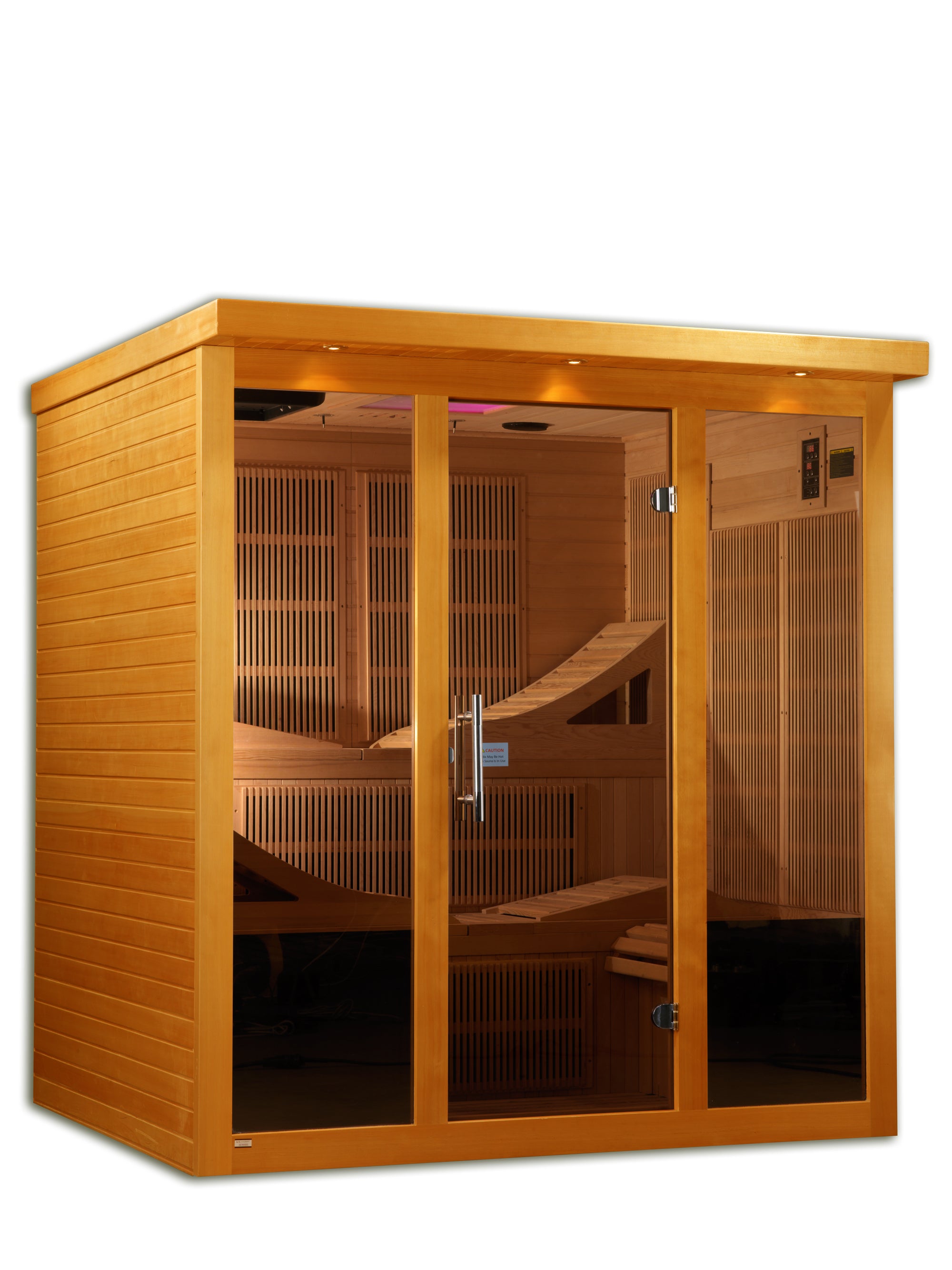 Dynamic "Monaco" 6 Person Ultra Low EMF Far IR Sauna (DYN-6996-01 Elite)