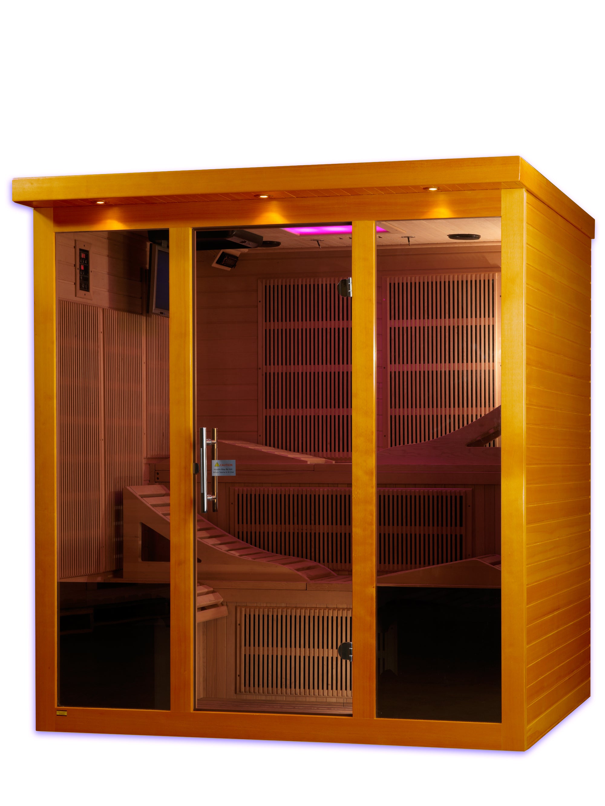 Dynamic "Monaco" 6 Person Ultra Low EMF Far IR Sauna (DYN-6996-01 Elite)