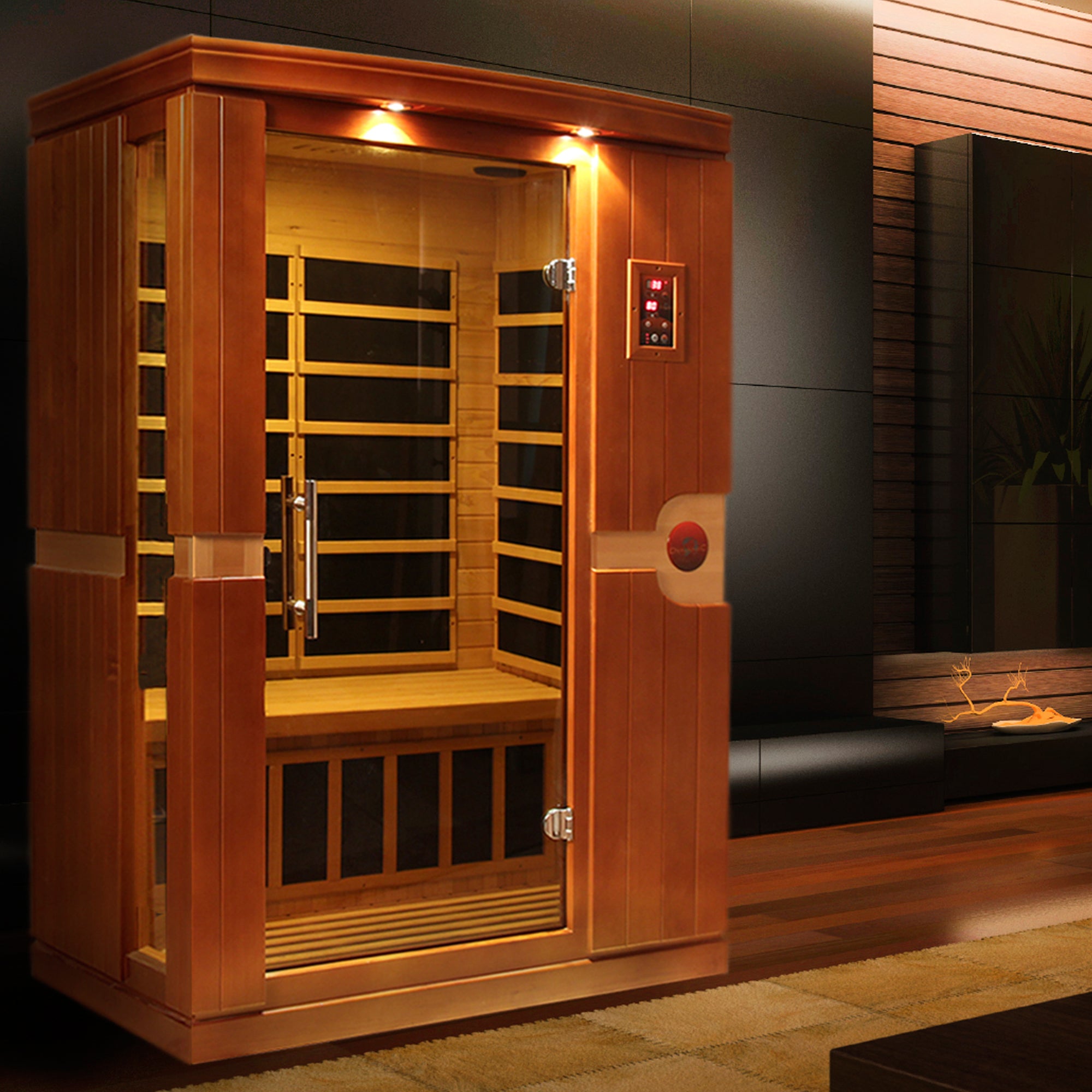 Dynamic Venice Elite 2 Person Ultra Low EMF Far Infrared Sauna DYN-6210-01 Elite