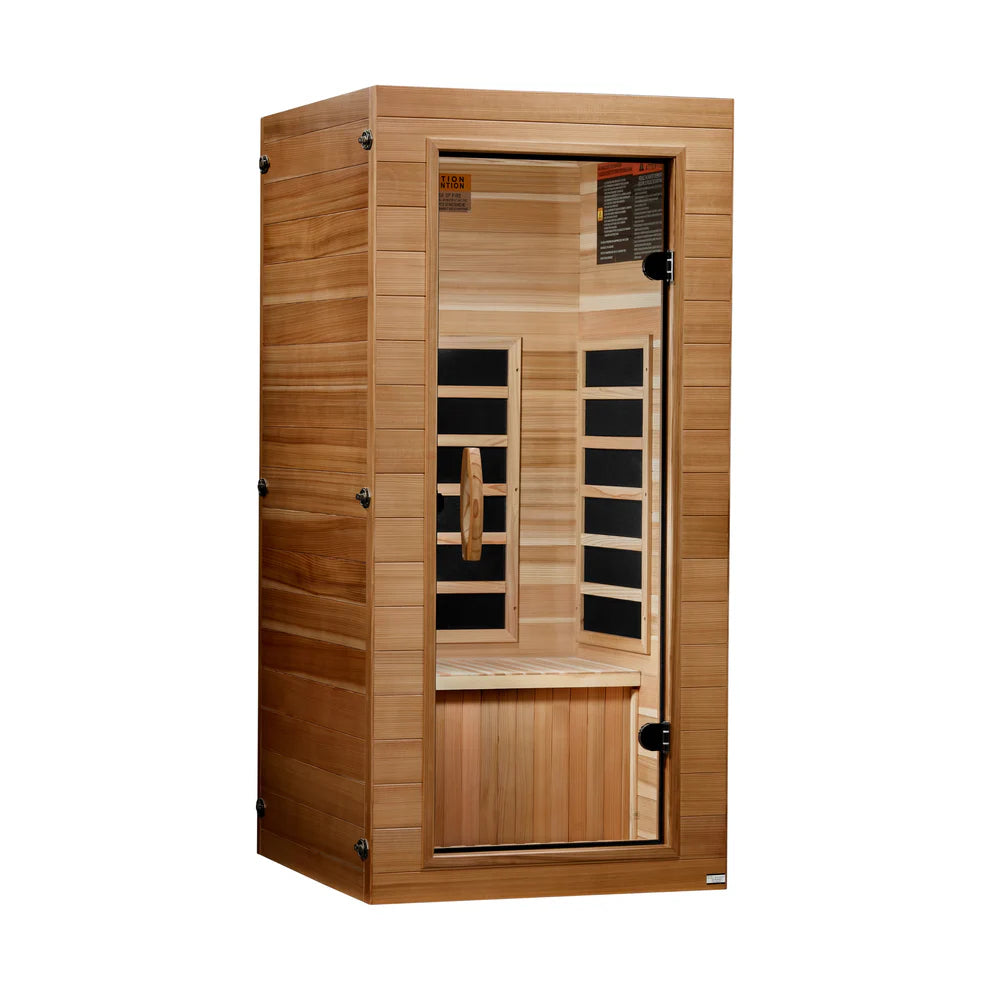 Dynamic 1 Person (Compact) Ultra Low EMF FAR Infrared Sauna (DYN-1201-01 Elite)