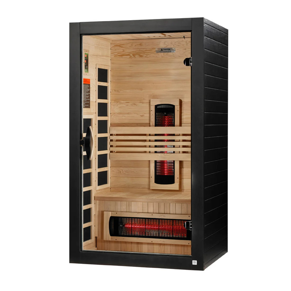 Dynamic Santorini 1-2 Person Full Spectrum Near Zero EMF FAR IR Sauna
