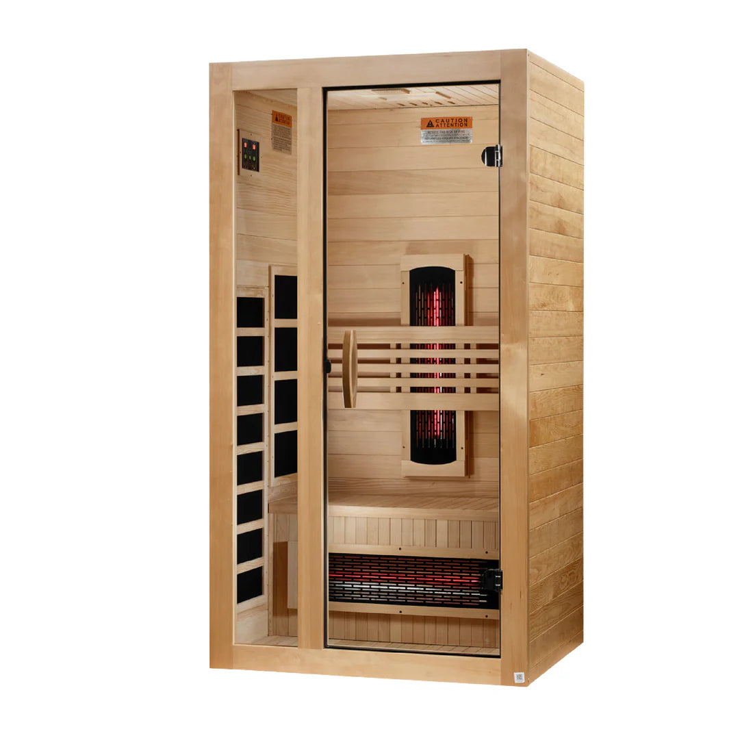 Dynamic Gracia 1 Person Full Spectrum Near Zero EMF IR Sauna DYN-6119-03 FS