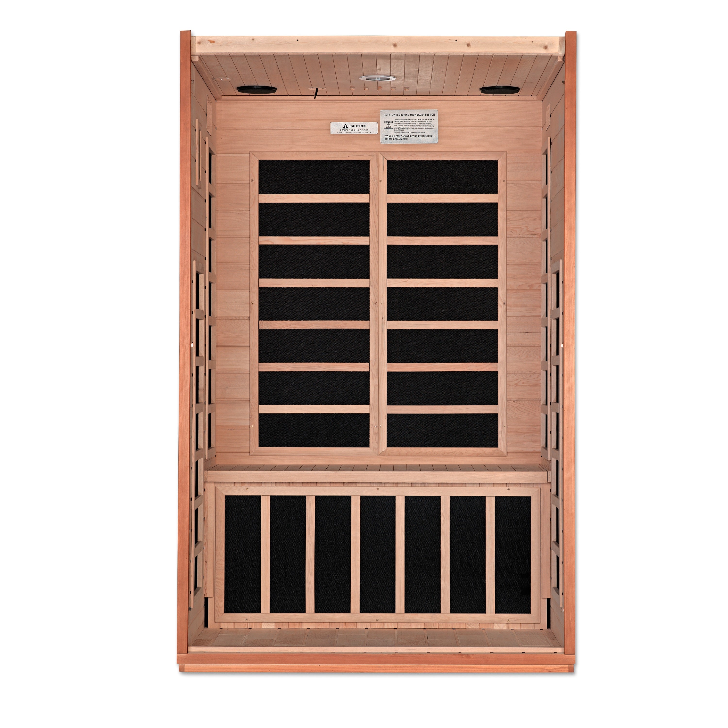 Dynamic Cardoba 2 Person Low EMF FAR Infrared Sauna DYN-6203-01