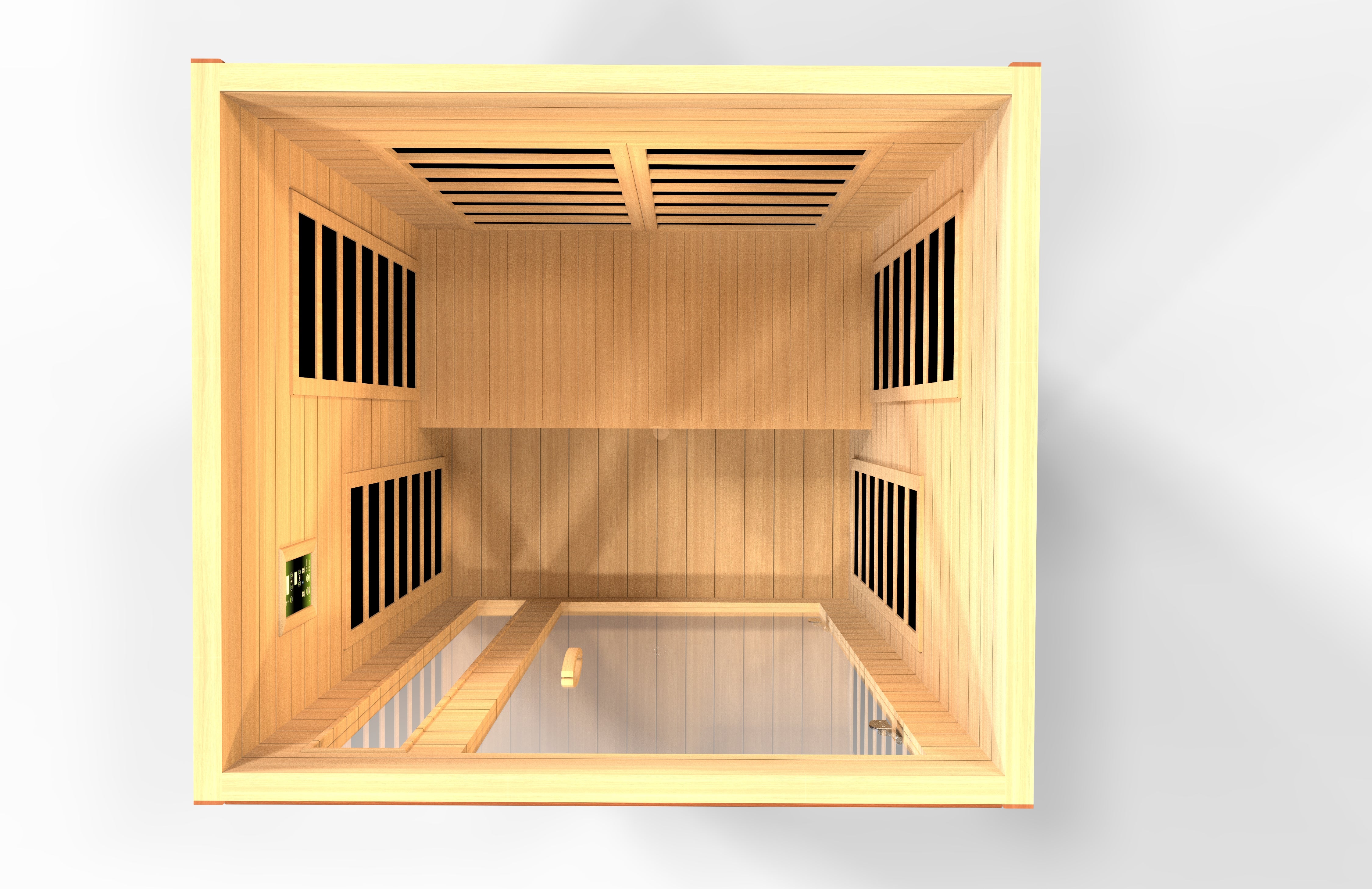 Dynamic Cardoba Elite 2 Person Ultra Low EMF FAR Infrared Sauna DYN-6203-01 Elite