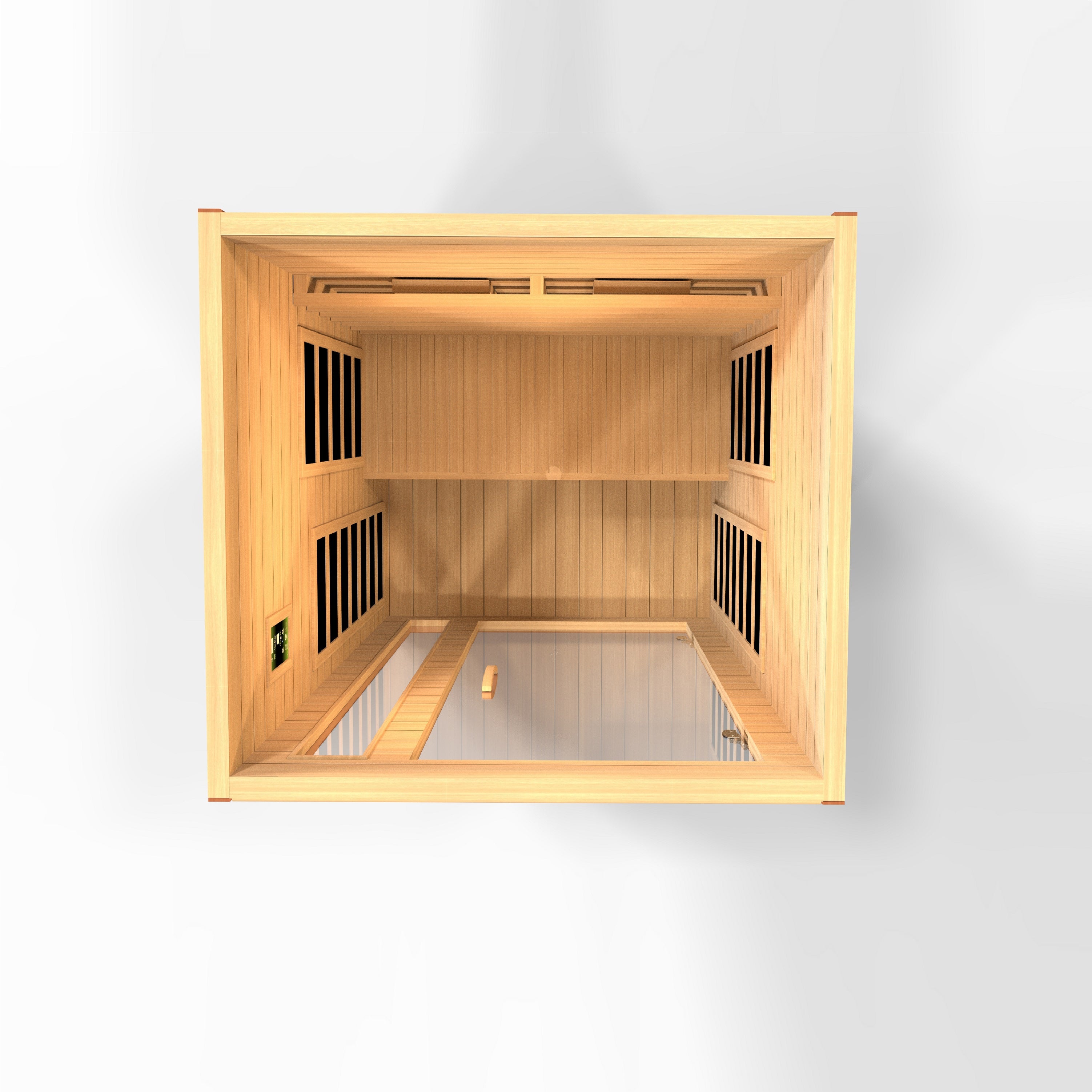 Dynamic Cardoba 2 Person Full Spectrum Near Zero EMF Infrared Sauna DYN-6203-02 FS