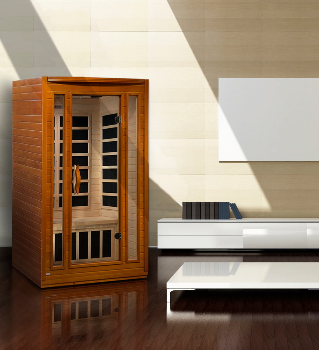 Dynamic San Marino 2 Person Low EMF Far Infrared Sauna DYN-6206-01
