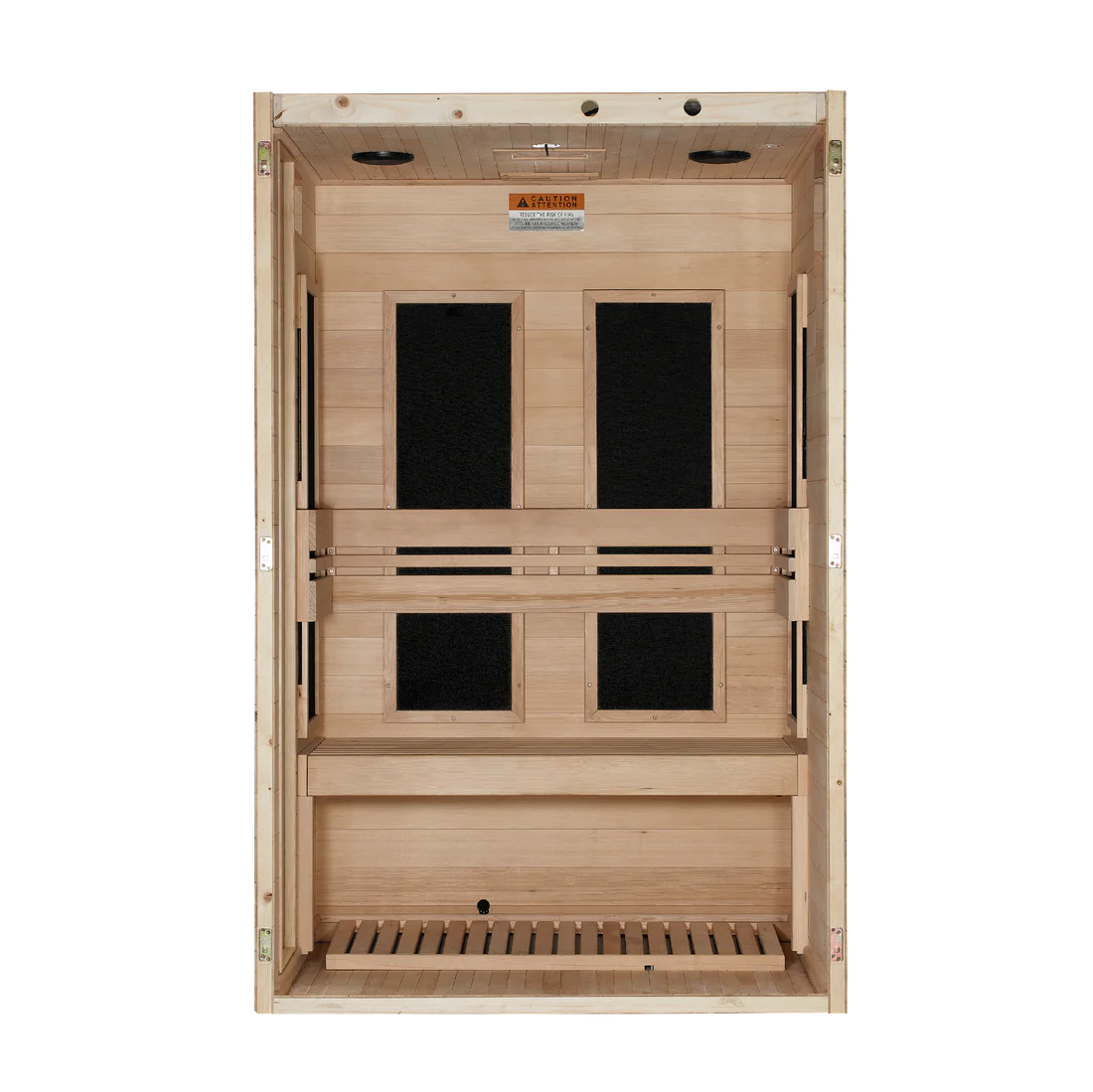 Dynamic "Lucca" 2 Person Ultra Low EMF FAR IR Sauna (DYN-6215-05 Elite)