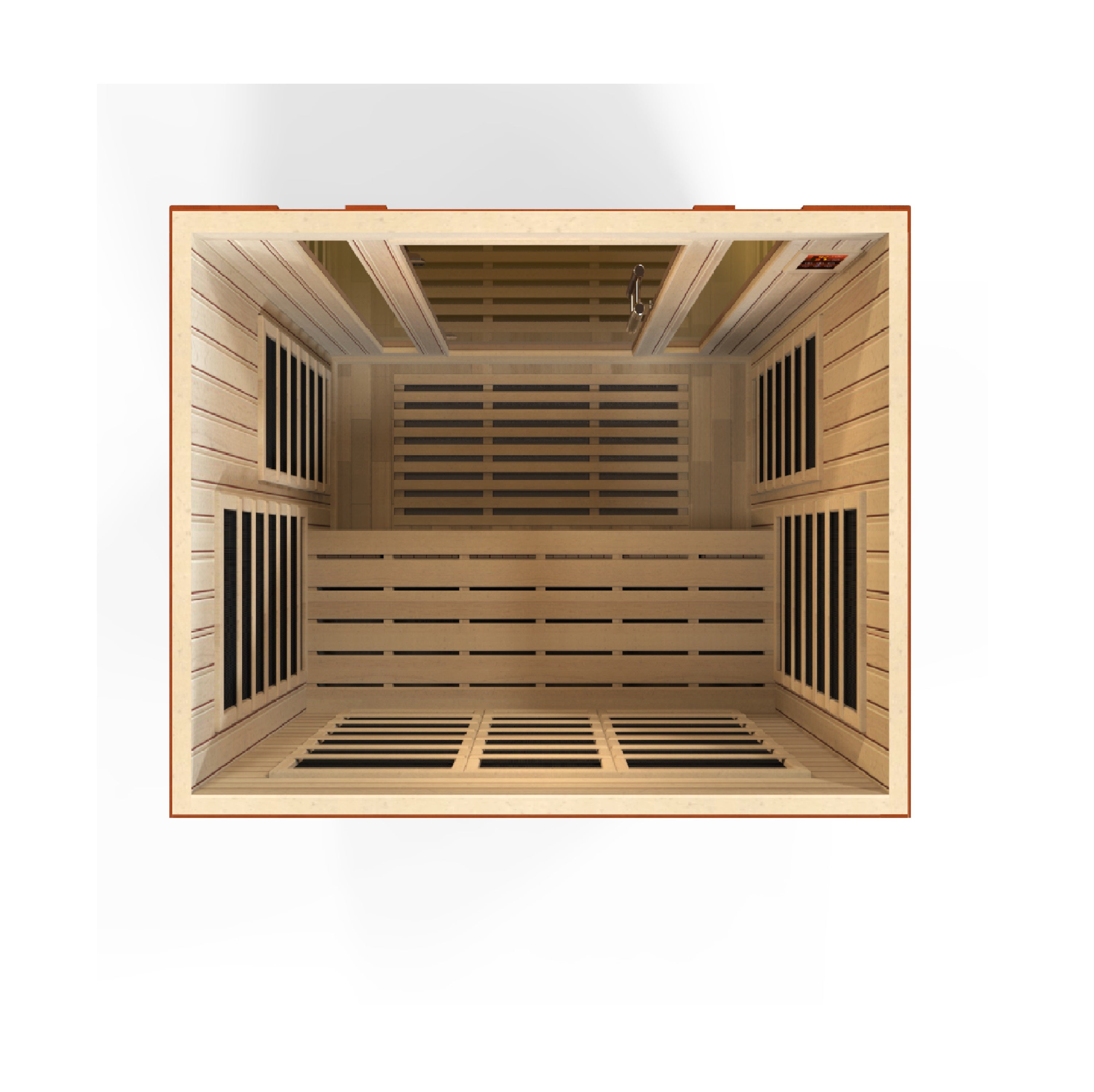 Dynamic Bellagio 3 Person Ultra Low EMF Far Infrared Sauna (DYN-6306-02 Elite)