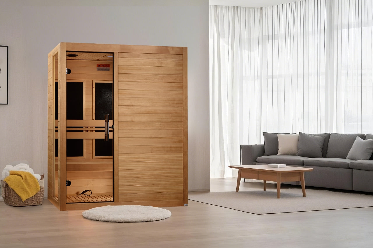 Dynamic "Toscana" 3 Person Ultra Low EMF FAR IR Sauna (DYN-6315-05 Elite)