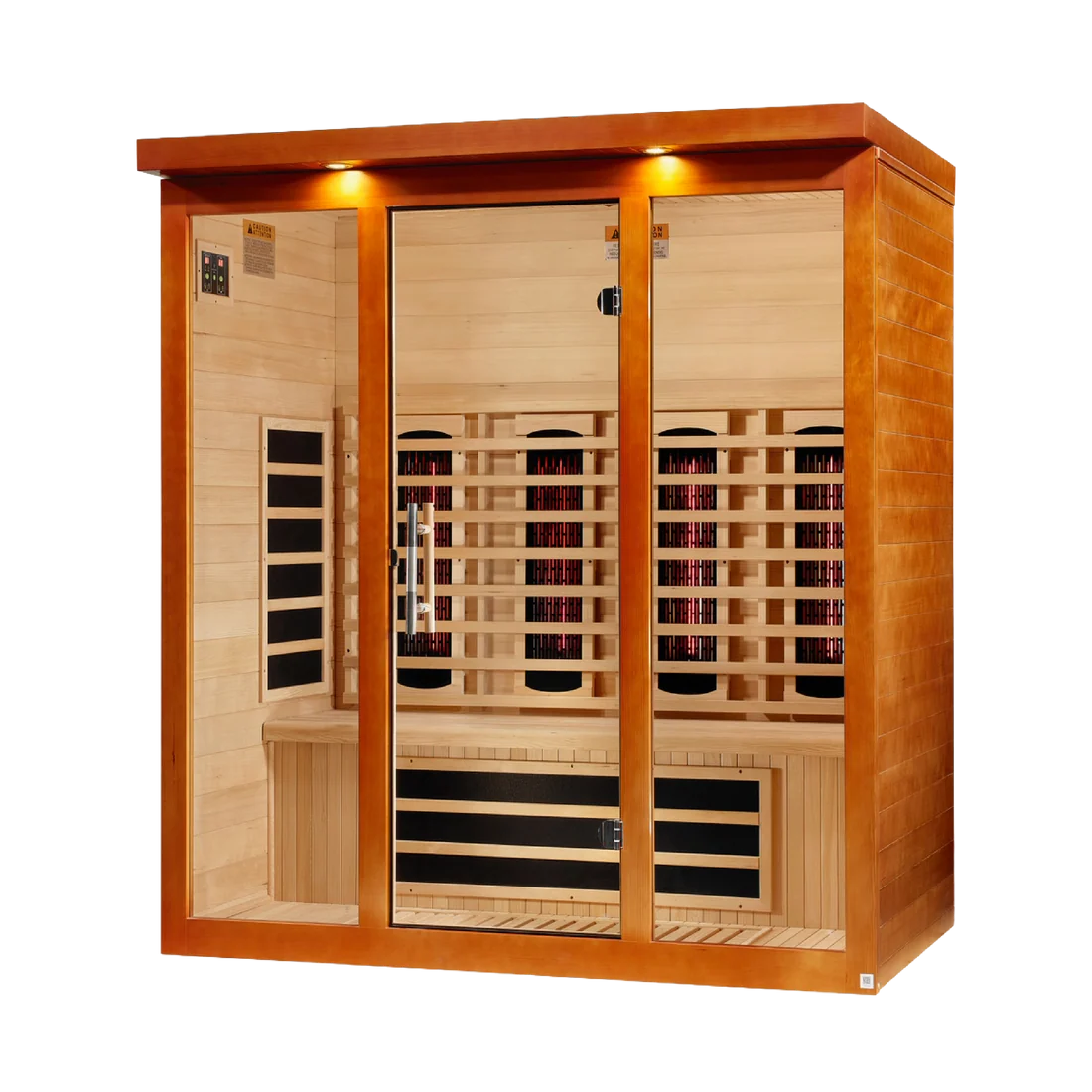 Dynamic Vila Grande 4 Person Full Spectrum Nero Zero EMF FAR IR Sauna (DYN-6415-03 FS)