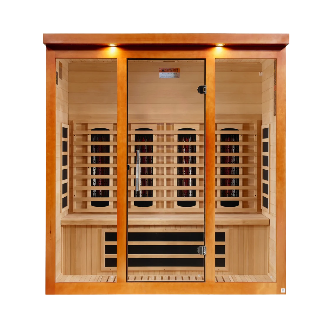 Dynamic Vila Grande 4 Person Full Spectrum Nero Zero EMF FAR IR Sauna (DYN-6415-03 FS)