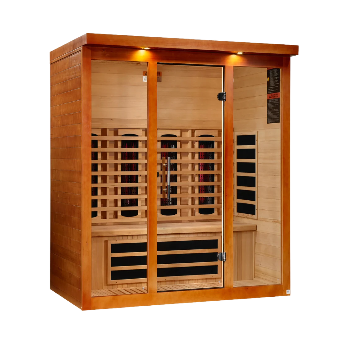 Dynamic Vila Grande 4 Person Full Spectrum Nero Zero EMF FAR IR Sauna (DYN-6415-03 FS)