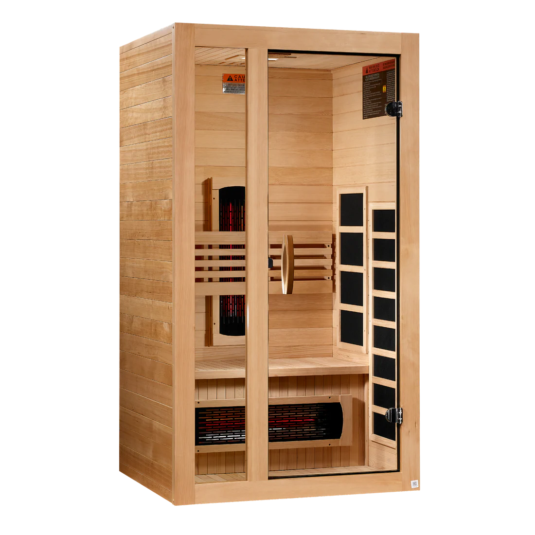 Dynamic Gracia 1 Person Full Spectrum Near Zero EMF IR Sauna DYN-6119-03 FS