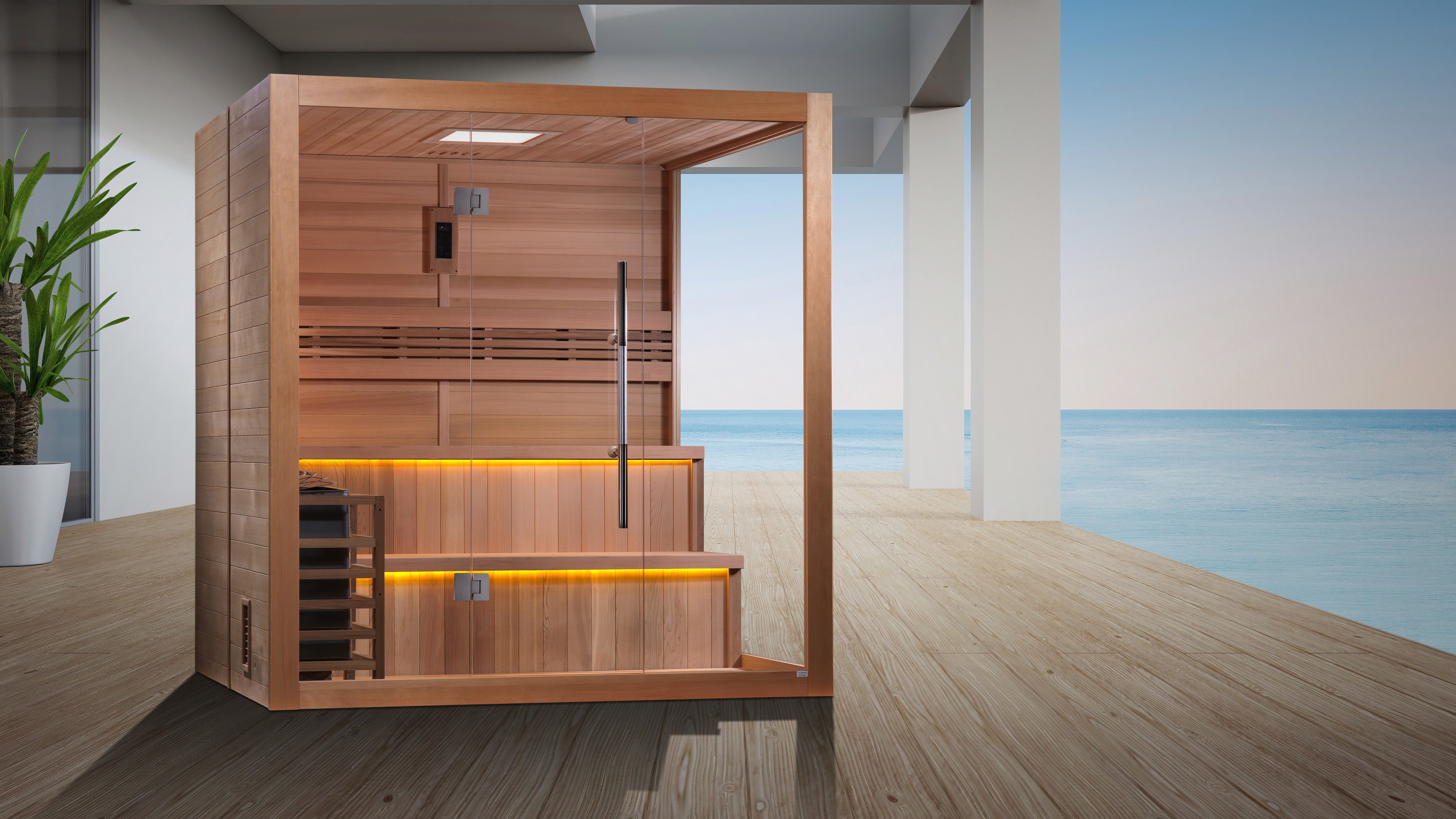 Golden Designs "Kuusamo" 6 Person Traditional Sauna (GDI-7206-01)