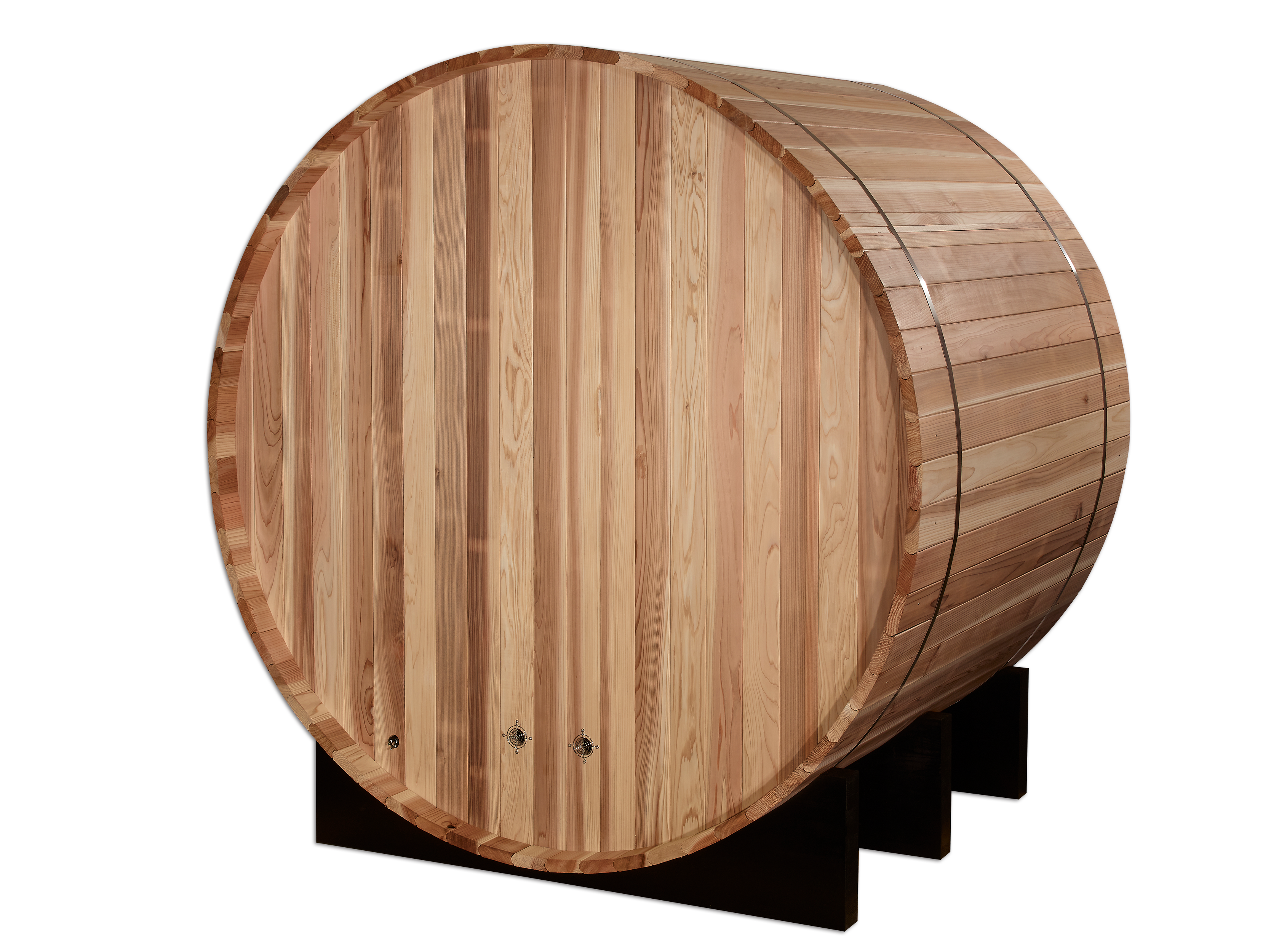 Golden Designs "St. Moritz" 2 Person Barrel Traditional Sauna (GDI-B002-01)