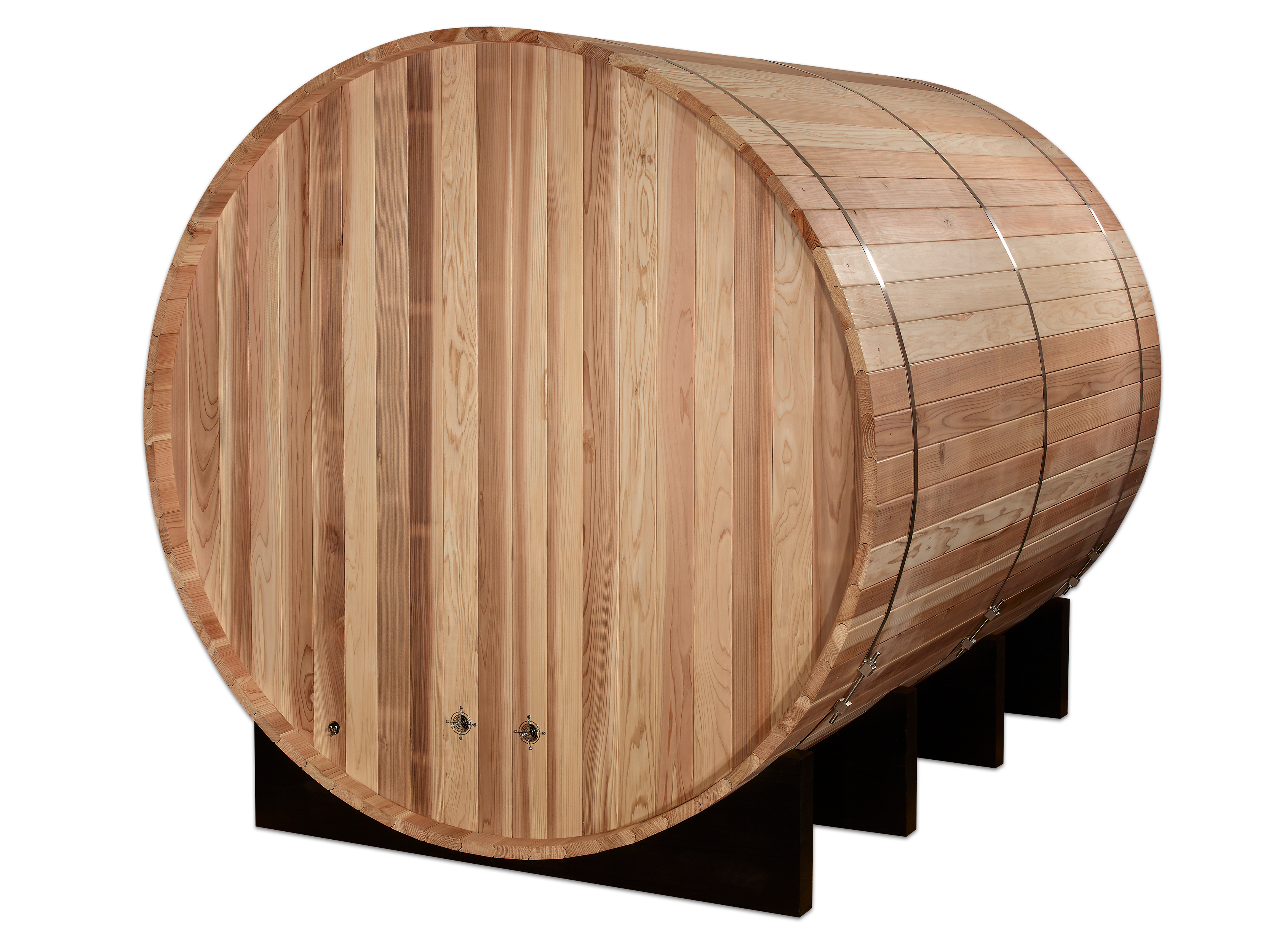Golden Designs "Klosters" 6 Person Barrel Traditional Sauna (GDI-B006-01)