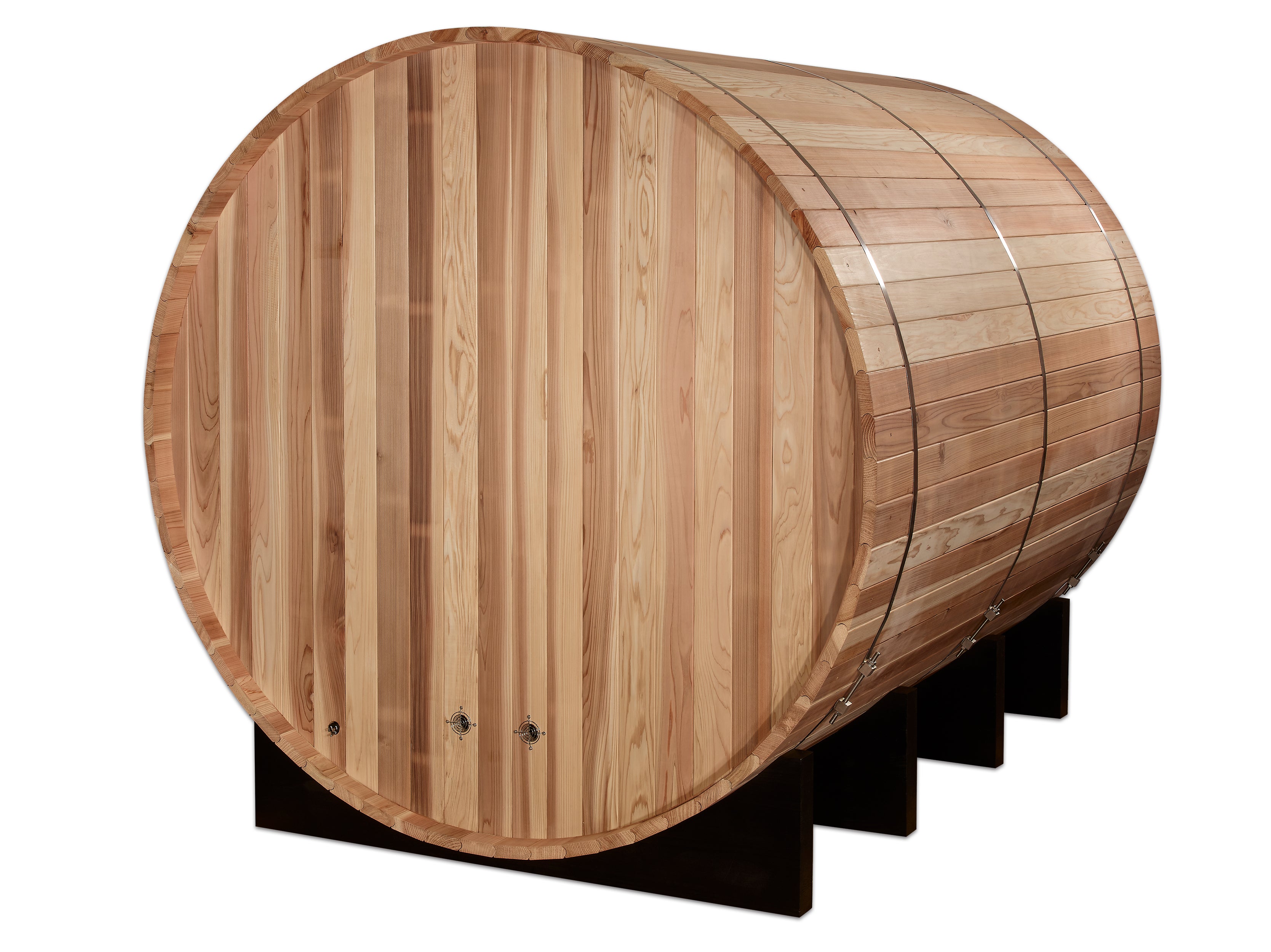 Golden Designs "Klosters" 6 Person Barrel Traditional Sauna (GDI-B006-01)