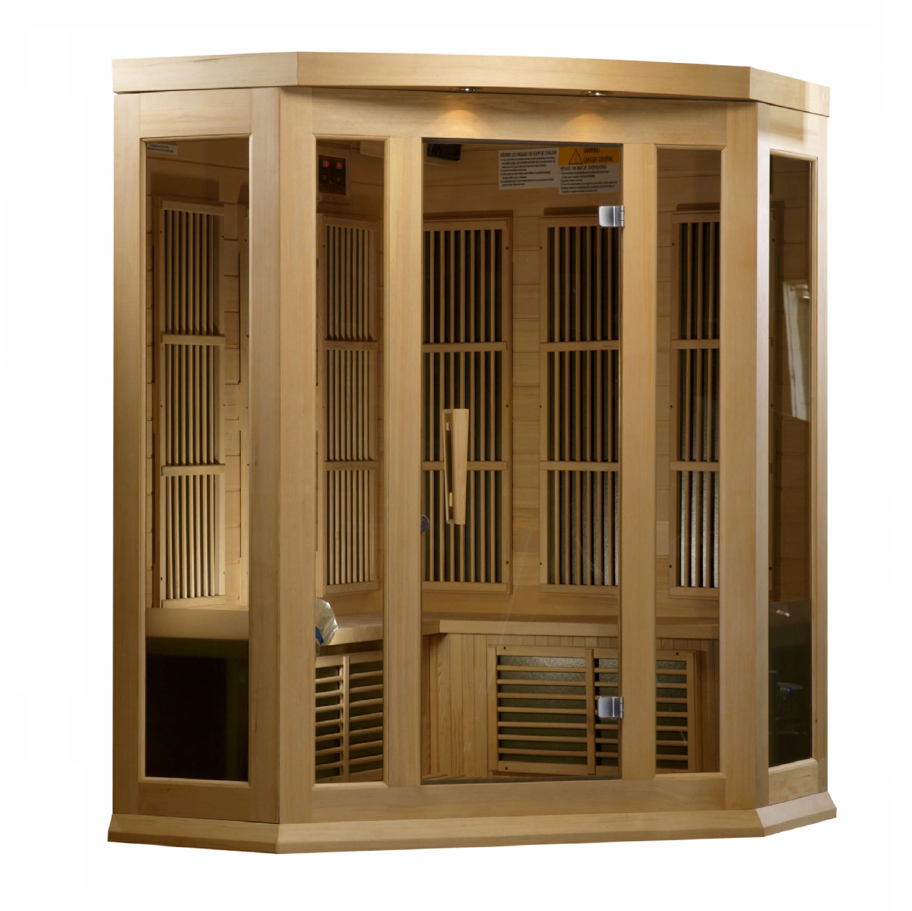Maxxus "Avignon" 3 Person Low EMF FAR IR Sauna (MX-K356-01)