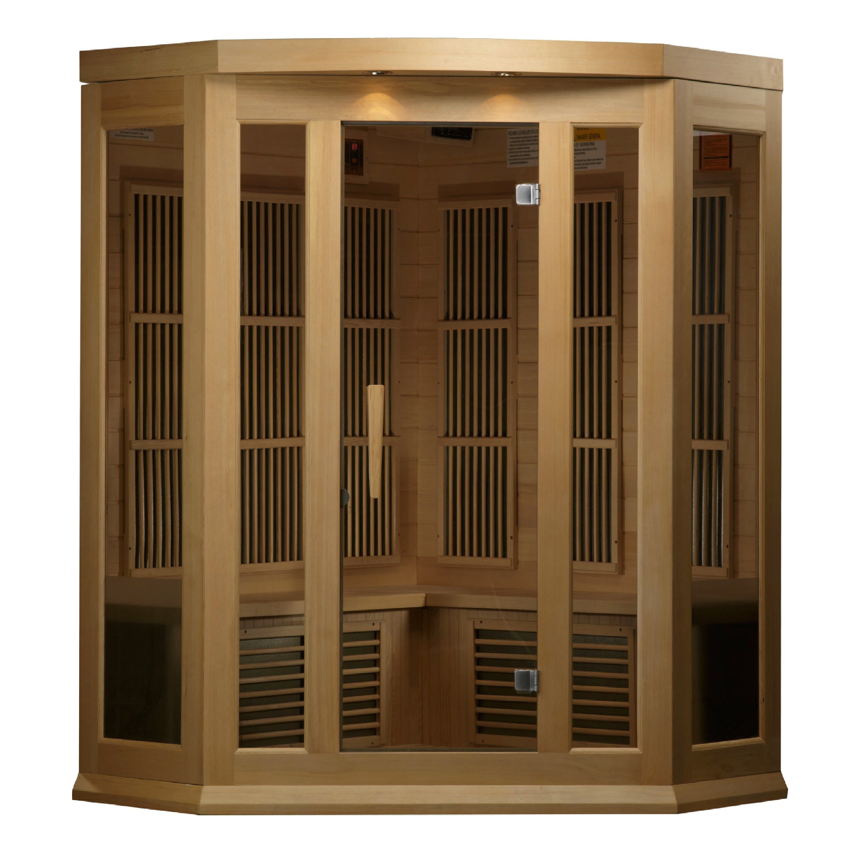 Maxxus "Avignon" 3 Person Low EMF FAR IR Sauna (MX-K356-01)