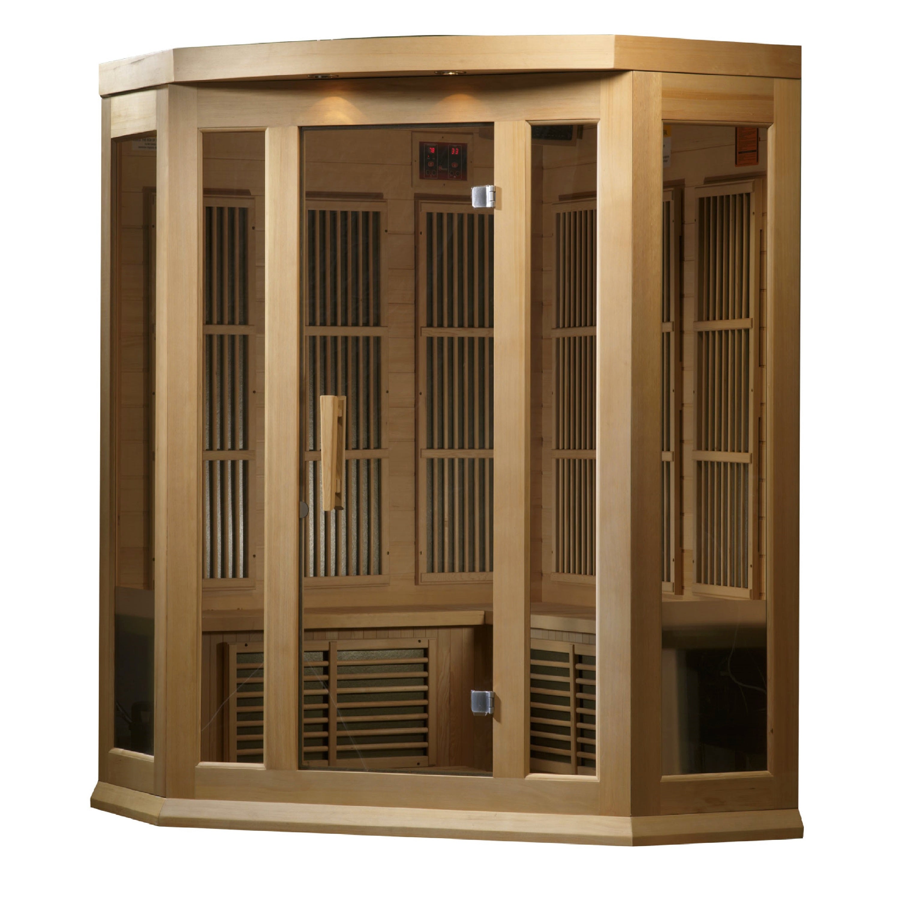 Maxxus "Avignon" 3 Person Low EMF FAR IR Sauna (MX-K356-01)