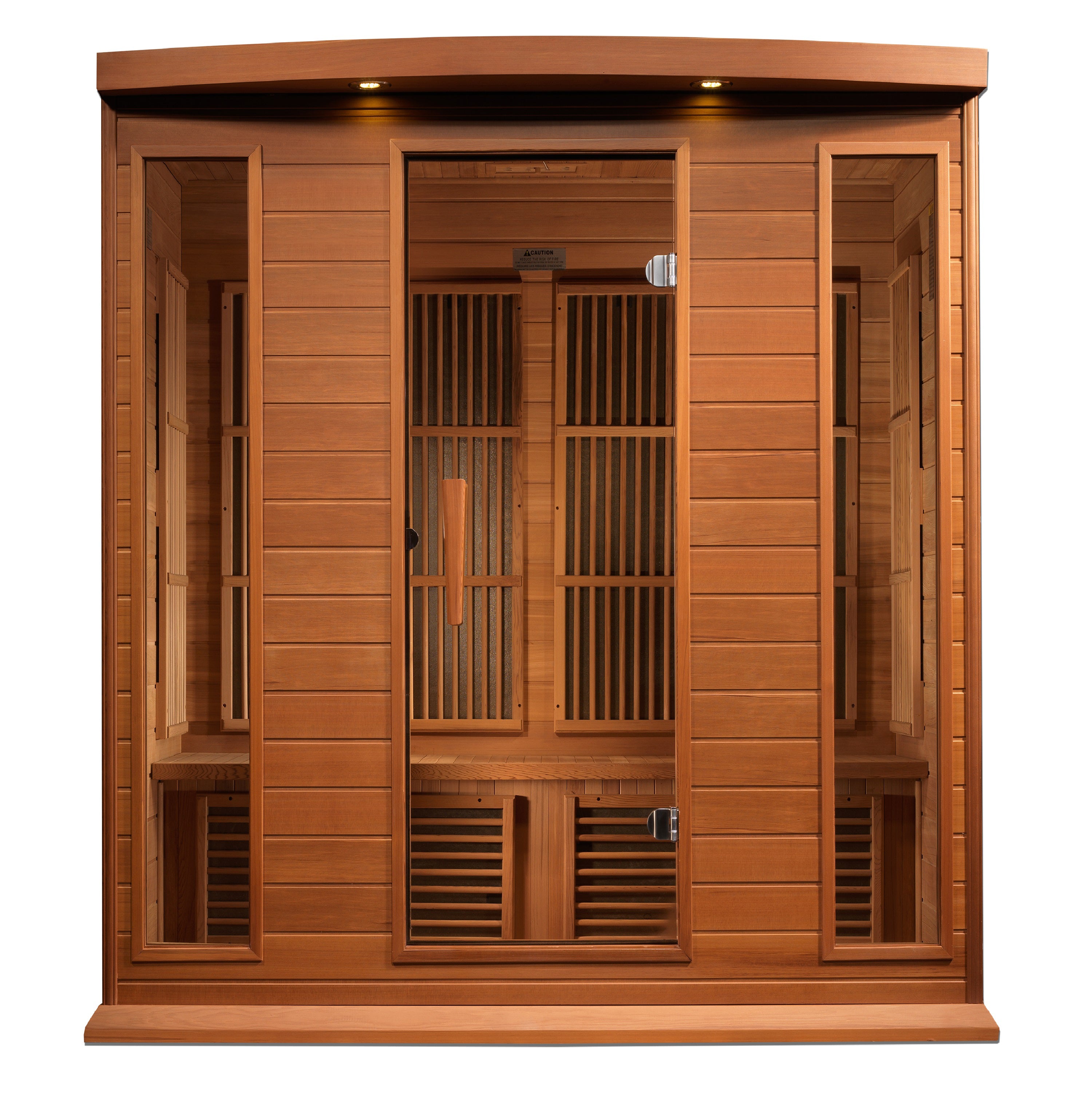 Maxxus "Chaumont" 4 Person Low EMF FAR IR Sauna (MX-K406-01-CED)