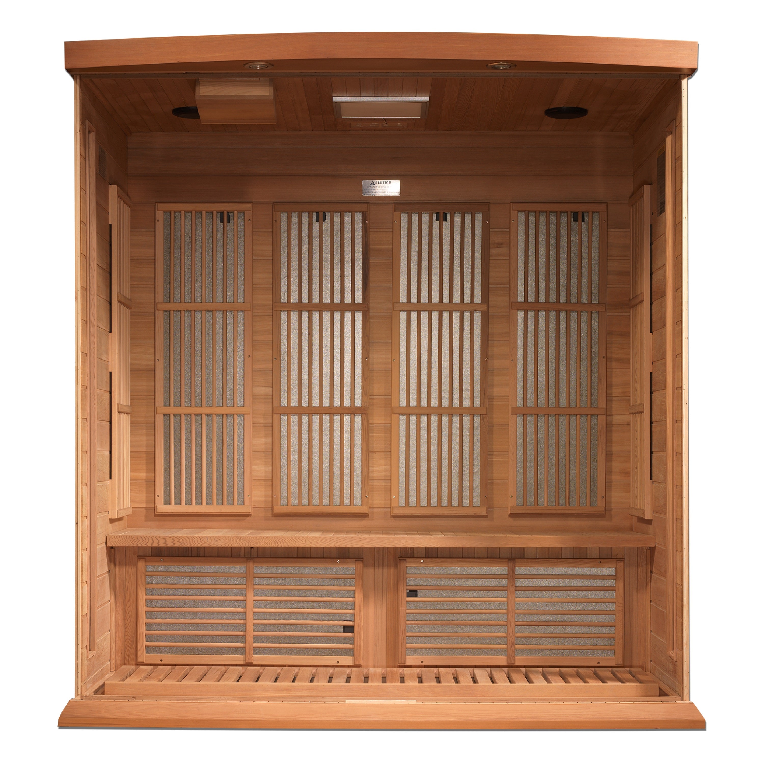 Maxxus "Chaumont" 4 Person Low EMF FAR IR Sauna (MX-K406-01-CED)