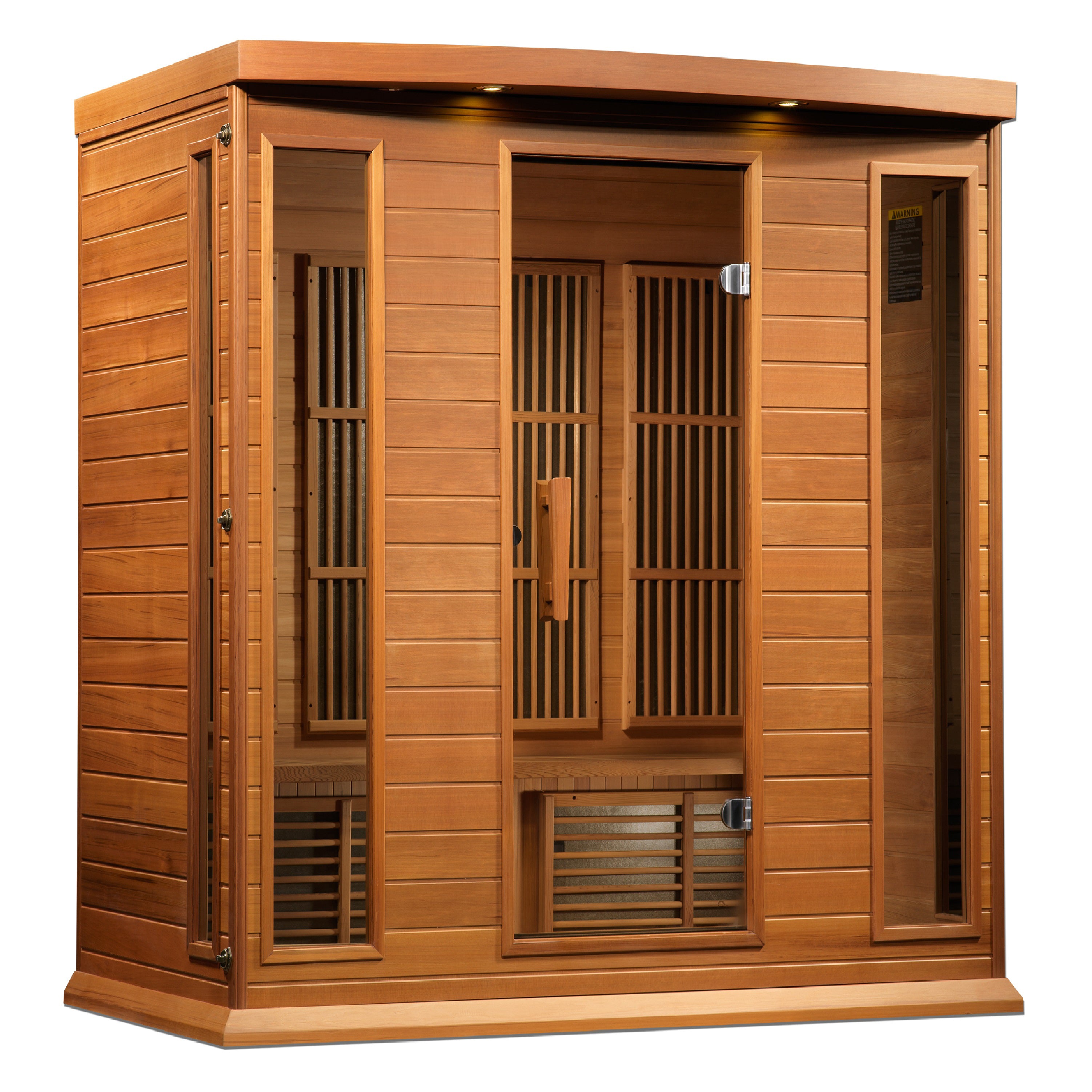 Maxxus "Chaumont" 4 Person Low EMF FAR IR Sauna (MX-K406-01-CED)