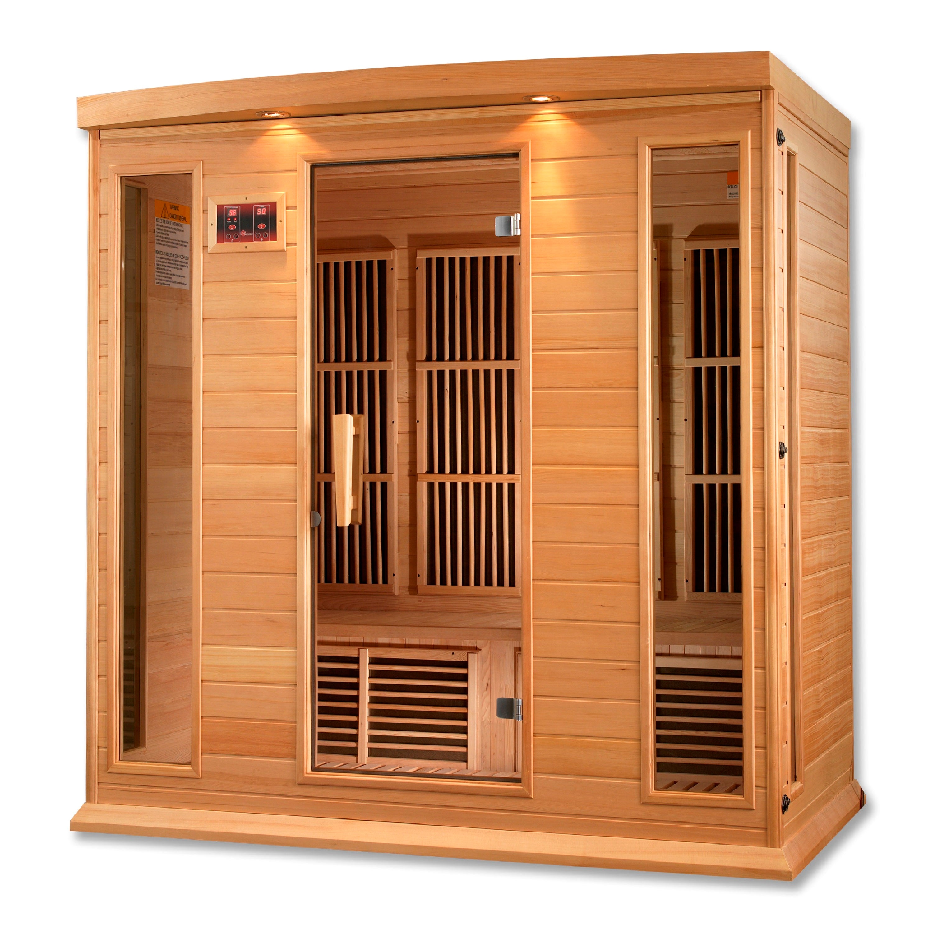 Maxxus "Chaumont" 4 Person Low EMF FAR IR Sauna (MX-K406-01)