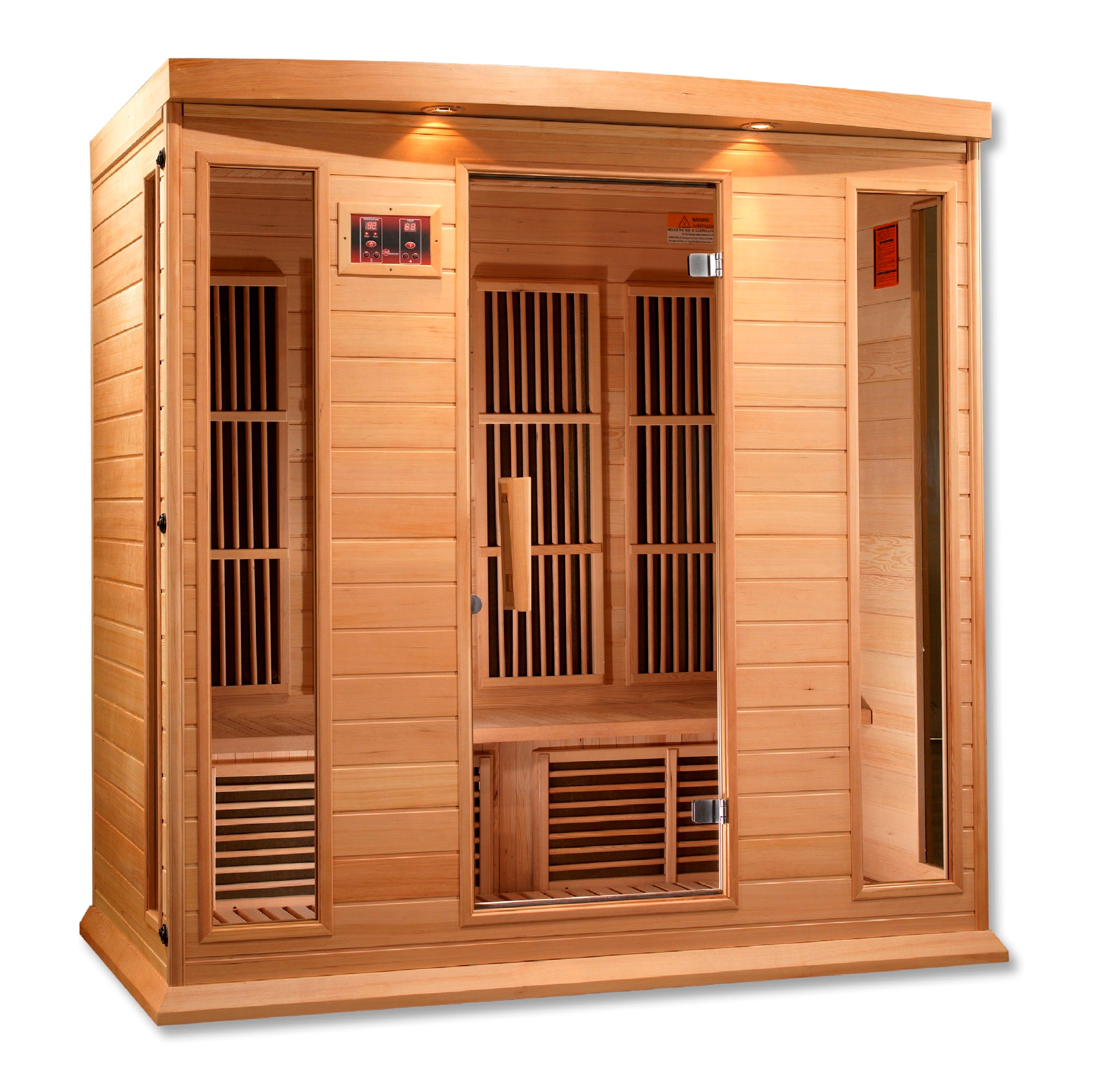 Maxxus "Chaumont" 4 Person Low EMF FAR IR Sauna (MX-K406-01)