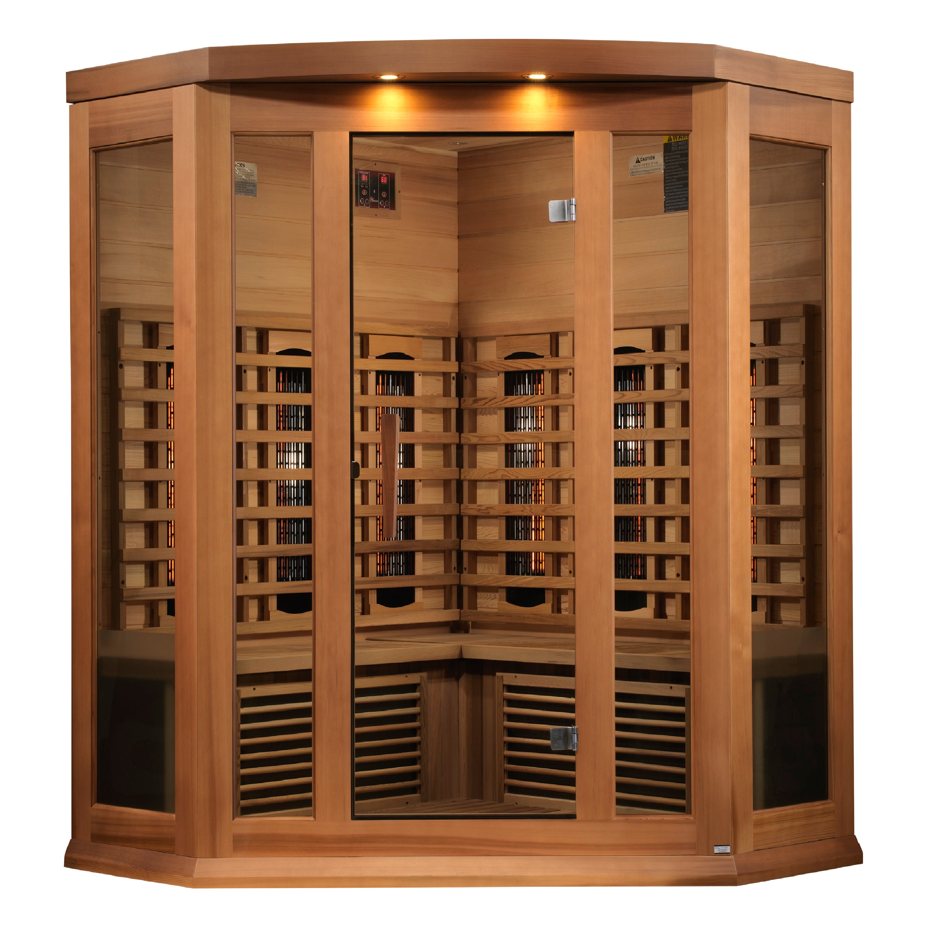 Maxxus "Avignon" 3 Person Full Spectrum IR Sauna (MX-M356-01-FS CED)