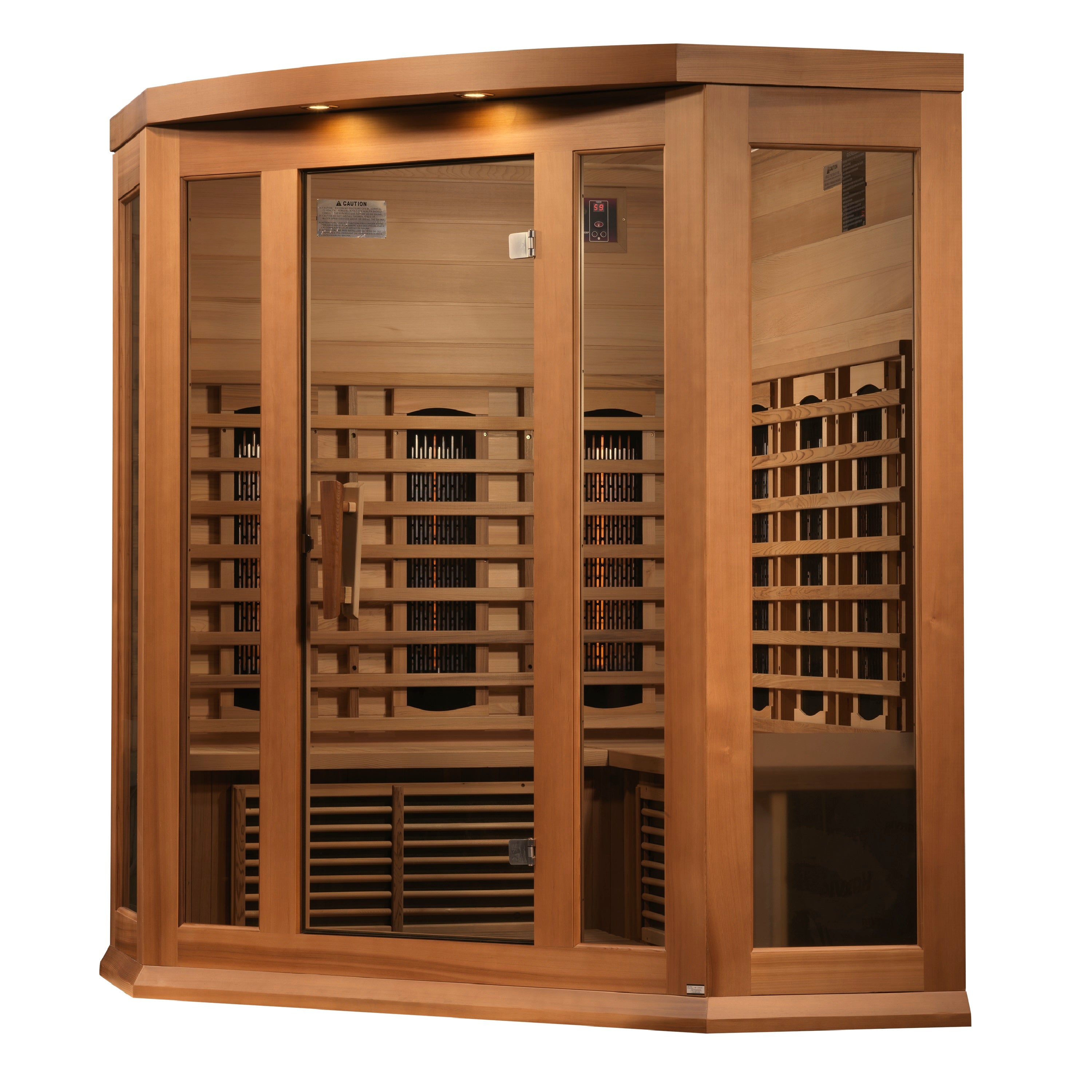 Maxxus "Avignon" 3 Person Full Spectrum IR Sauna (MX-M356-01-FS CED)