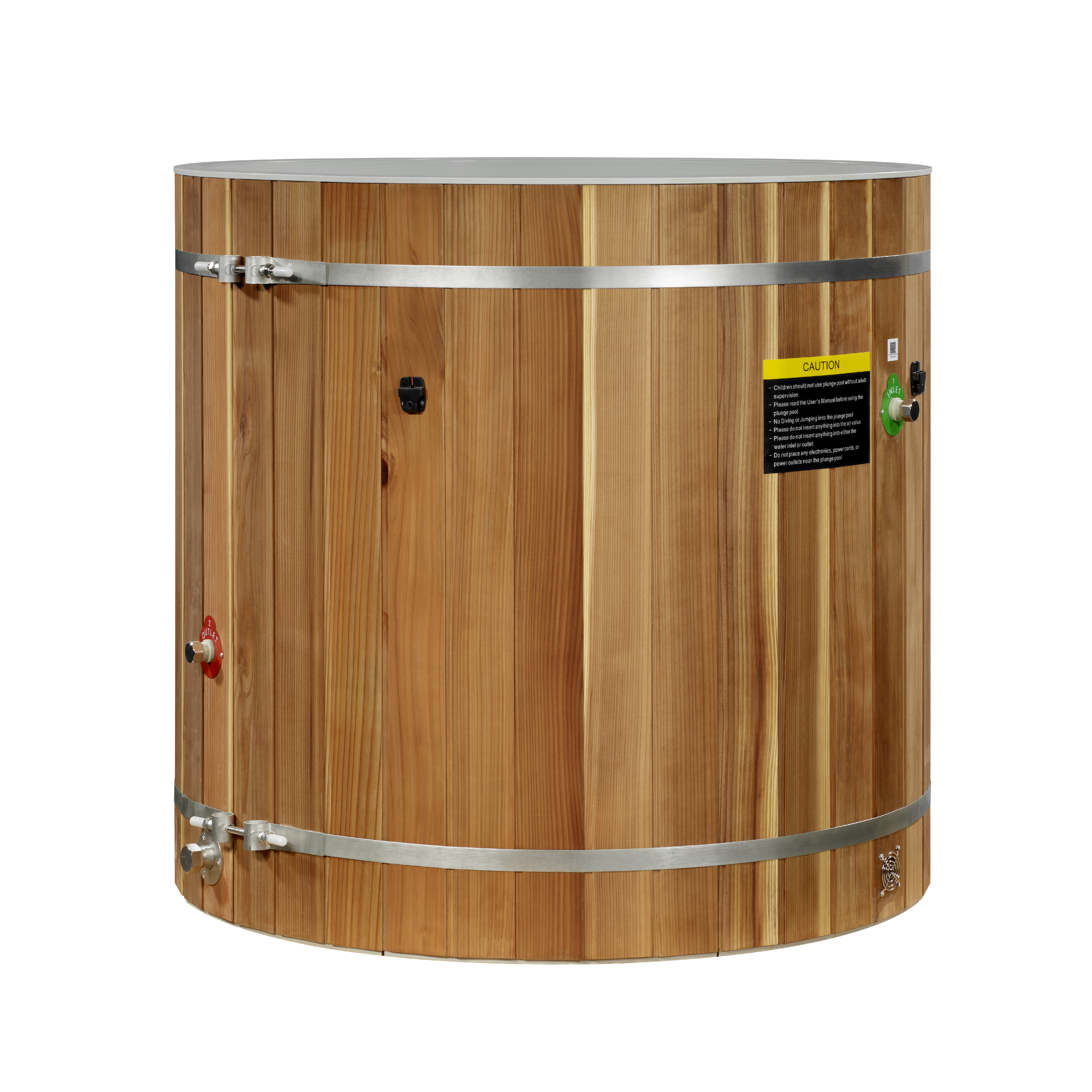 Dynamic Cold Therapy PVC Barrel Cold Plunge